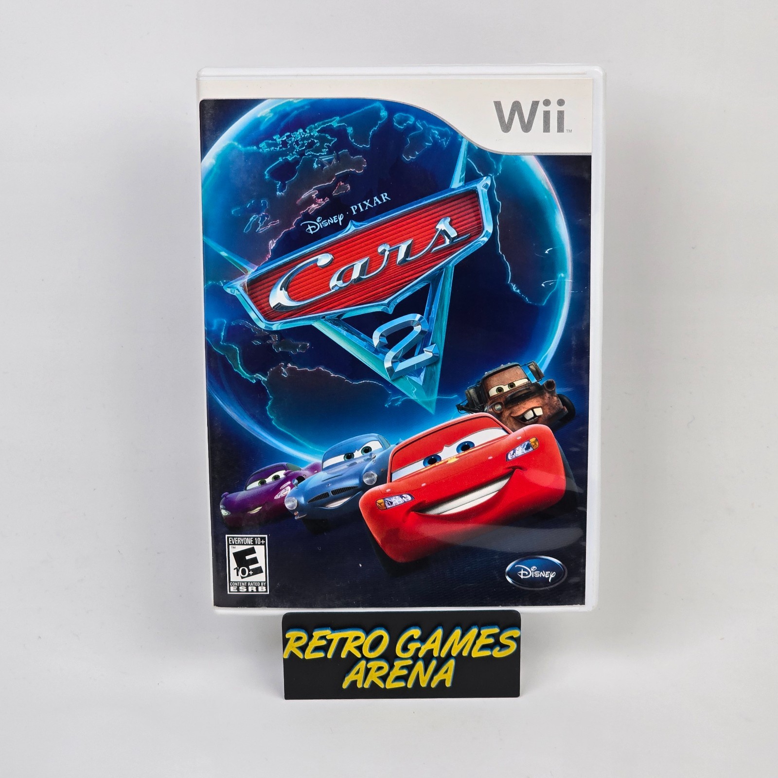 Cars 2 (Nintendo Wii) CIB COMPLETE & TESTED