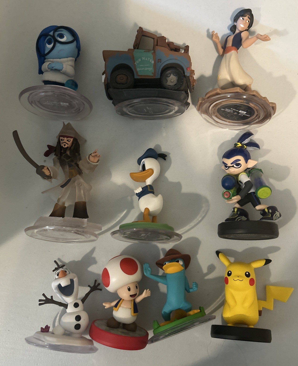 Lot of 10 Disney Infinity 2.0 Various Movie Film Characters Figures