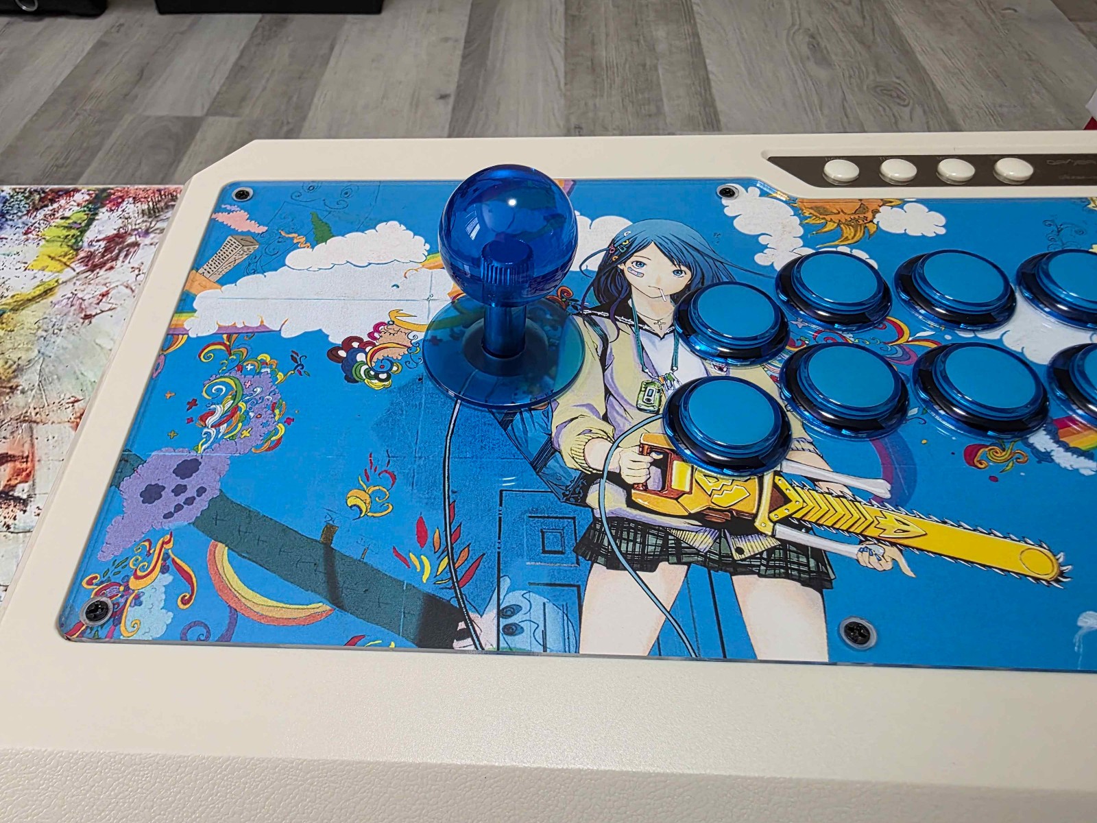 Custom Modded Qanba 4 Q4 RAF 3-in-1 Arcade Fight Stick for PS3, Xbox 360, PC