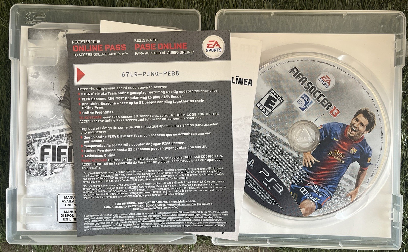 FIFA Soccer 13 (Sony PlayStation 3, 2012) Complete Tested CIB