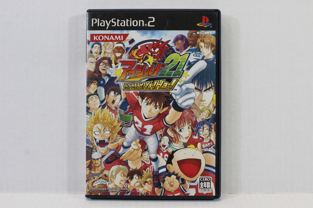 Eyeshield 21 Eye Shield American Football CIB PS2 PS PlayStation 2 Japan Import