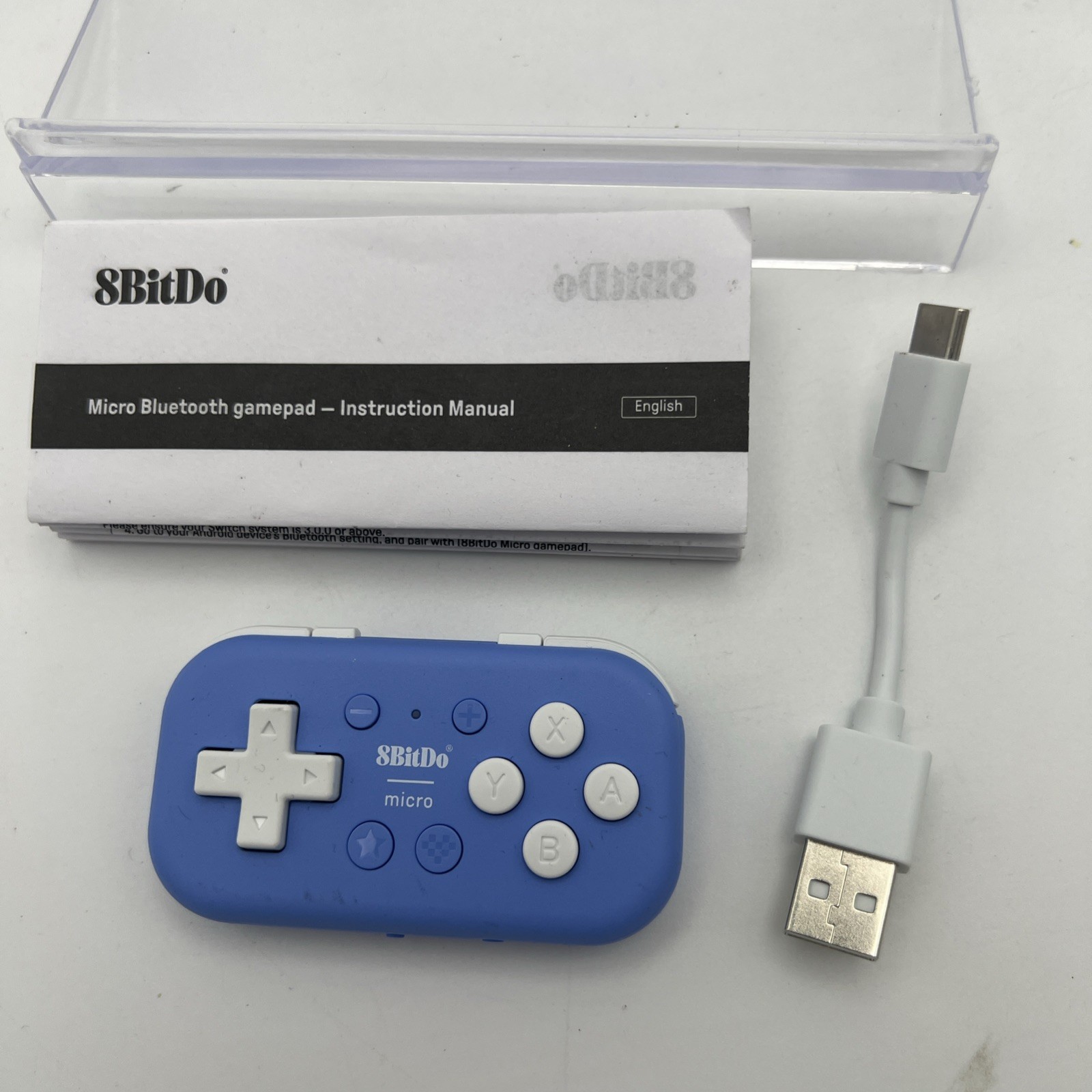 8Bitdo Micro Bluetooth Gamepad Pocket-sized Mini Controller for Switch, Android