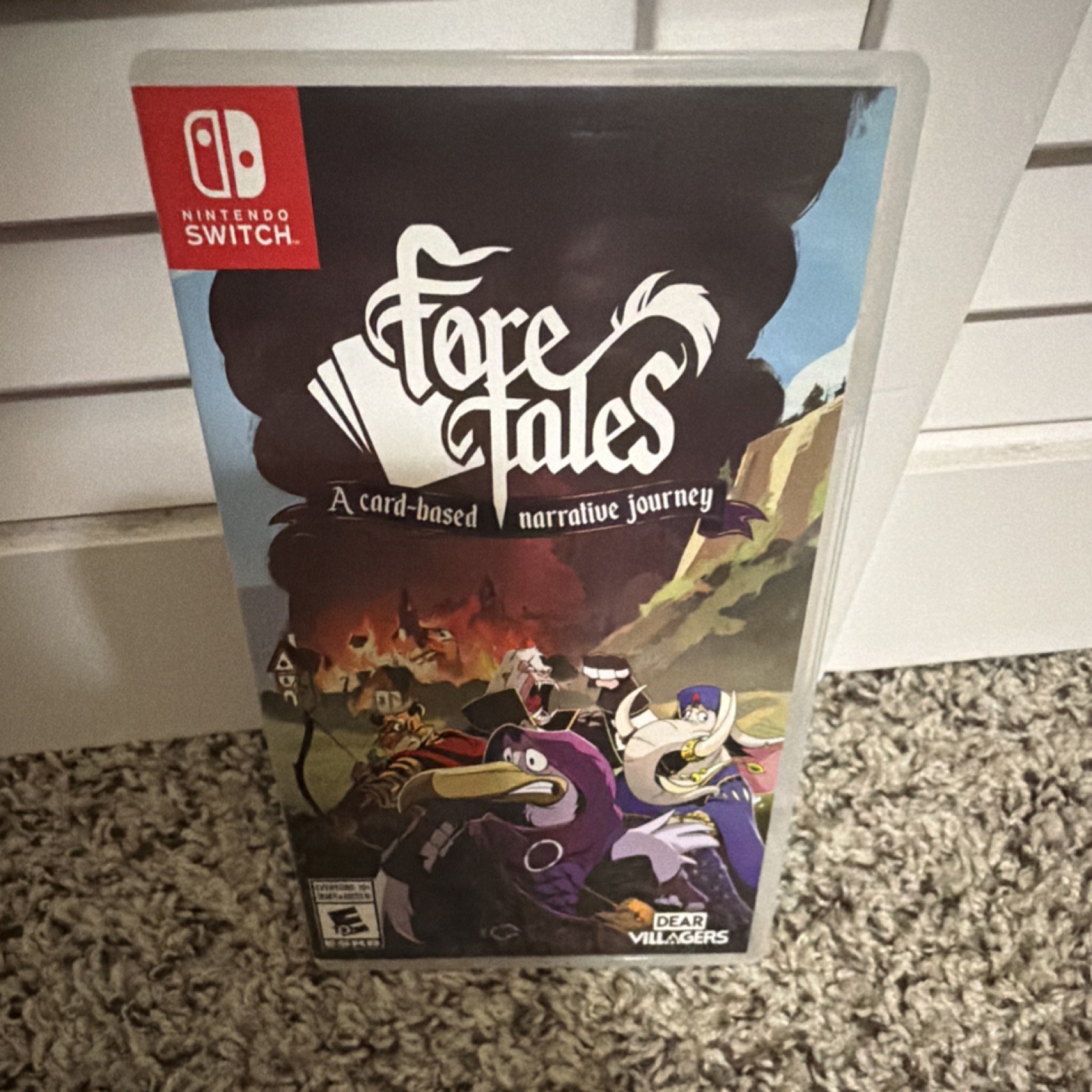 Dear Villagers Foretales Nintendo Switch Video Game E10+ (Everyone 10+)