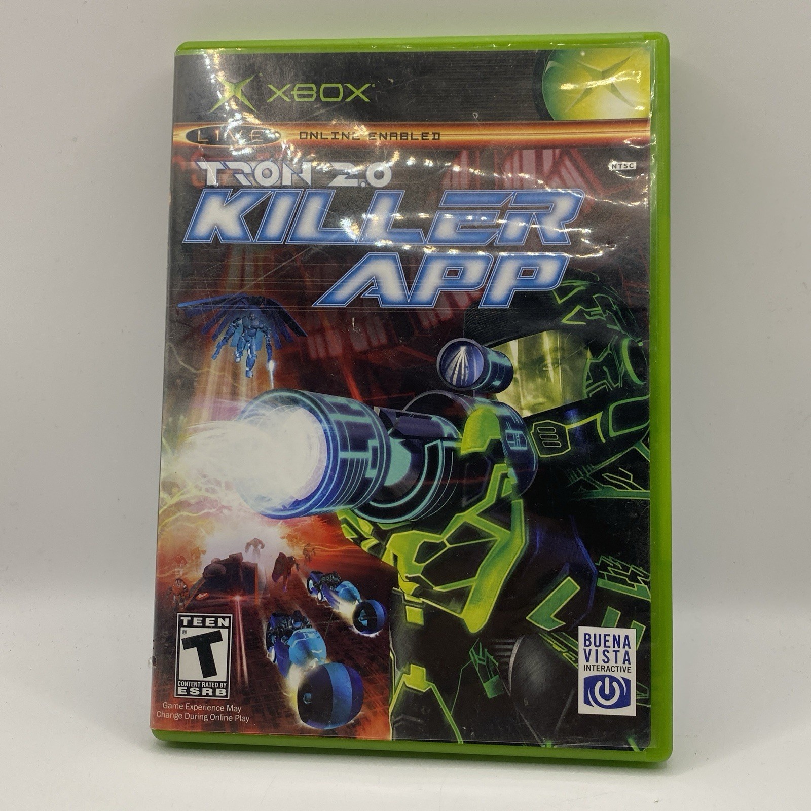 Tron 2.0 Killer App (Microsoft Xbox) NO Manual Tested Working