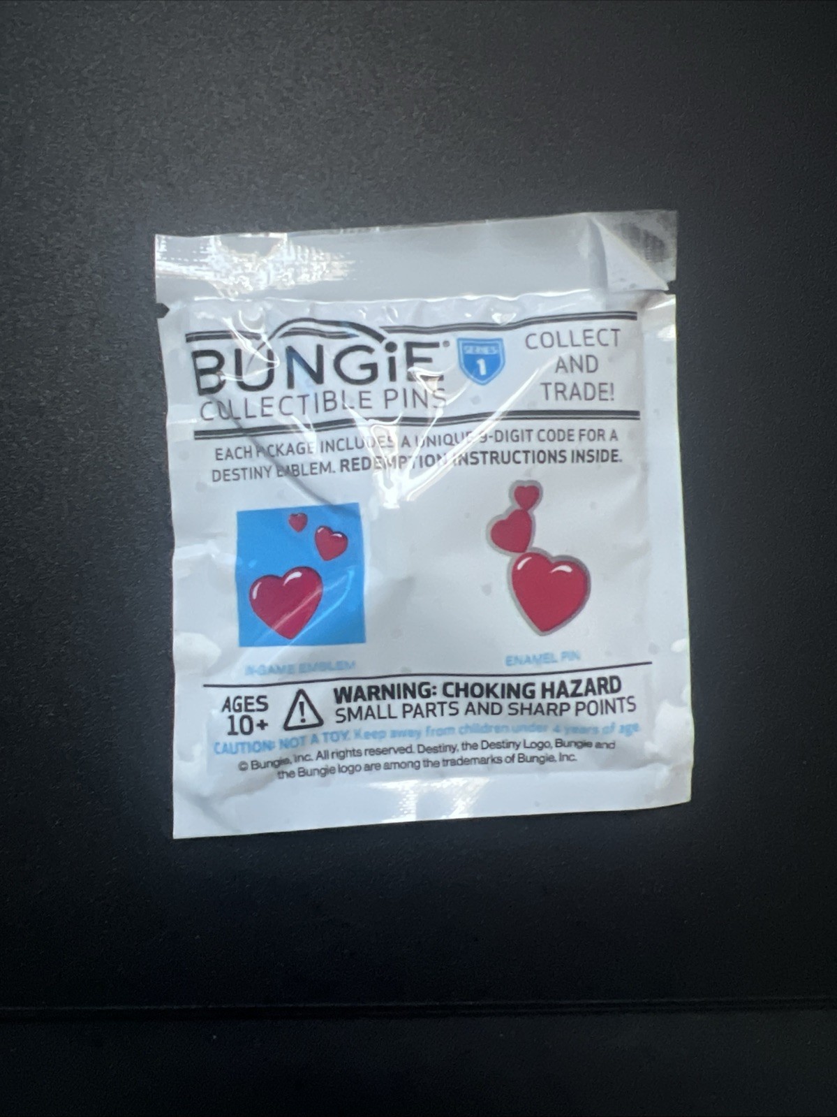 Destiny 2 Pin Bungie Heart Of The Foundation Pin And Emblem RARE SEALED