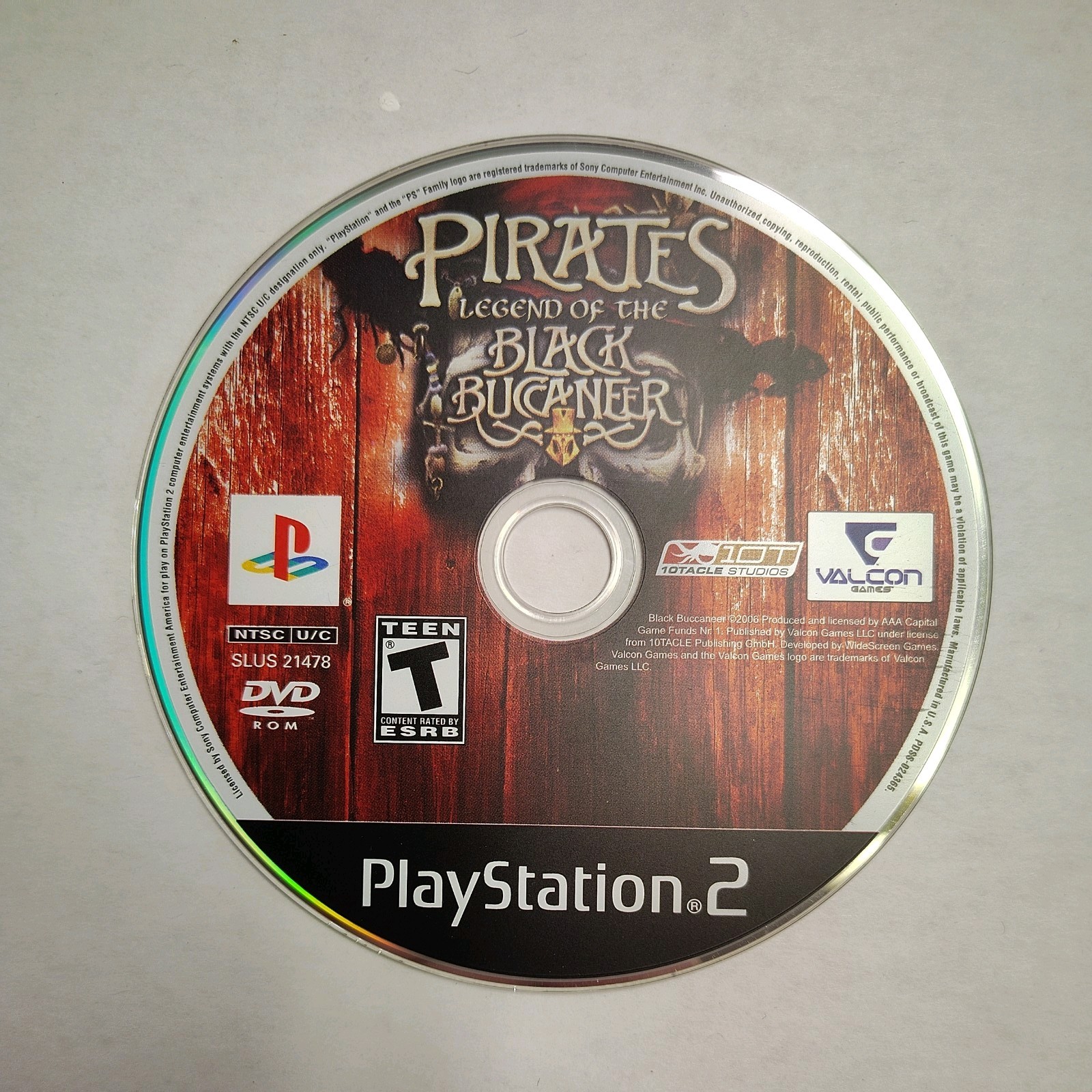 Pirates: Legend of the Black Buccaneer (PlayStation 2, 2006) Complete w/manual