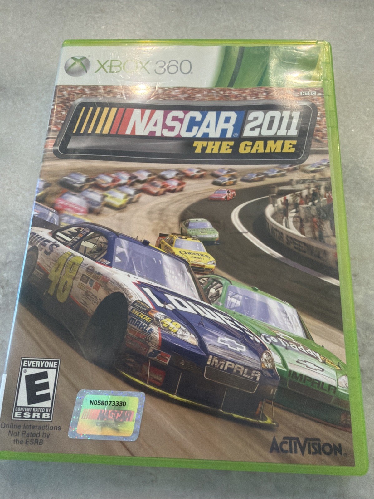 NASCAR The Game 2011 (Microsoft Xbox 360, 2011) Complete CIB