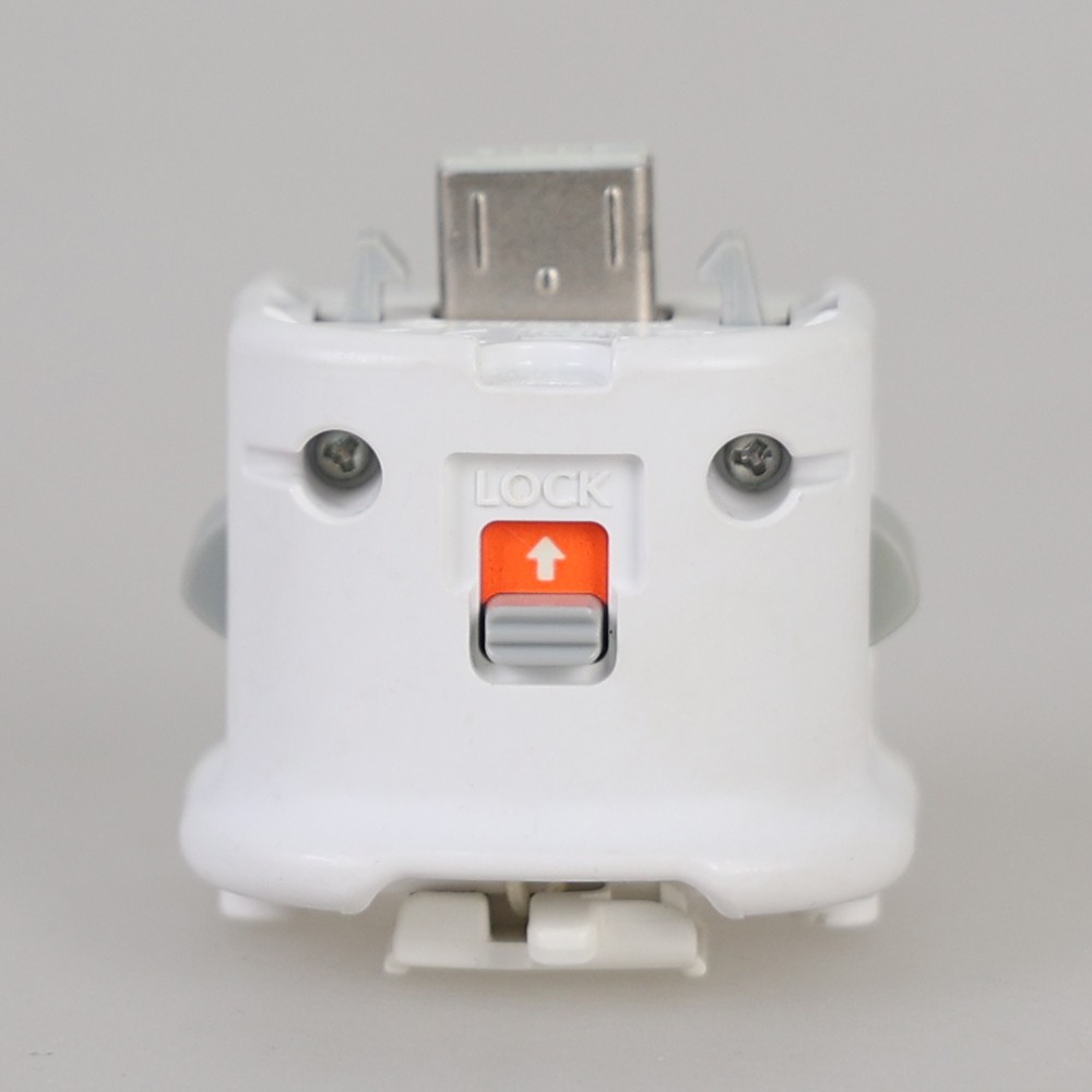 Original OEM Nintendo Wii Motion Plus Adapter RVL-026 White Excellent Condition