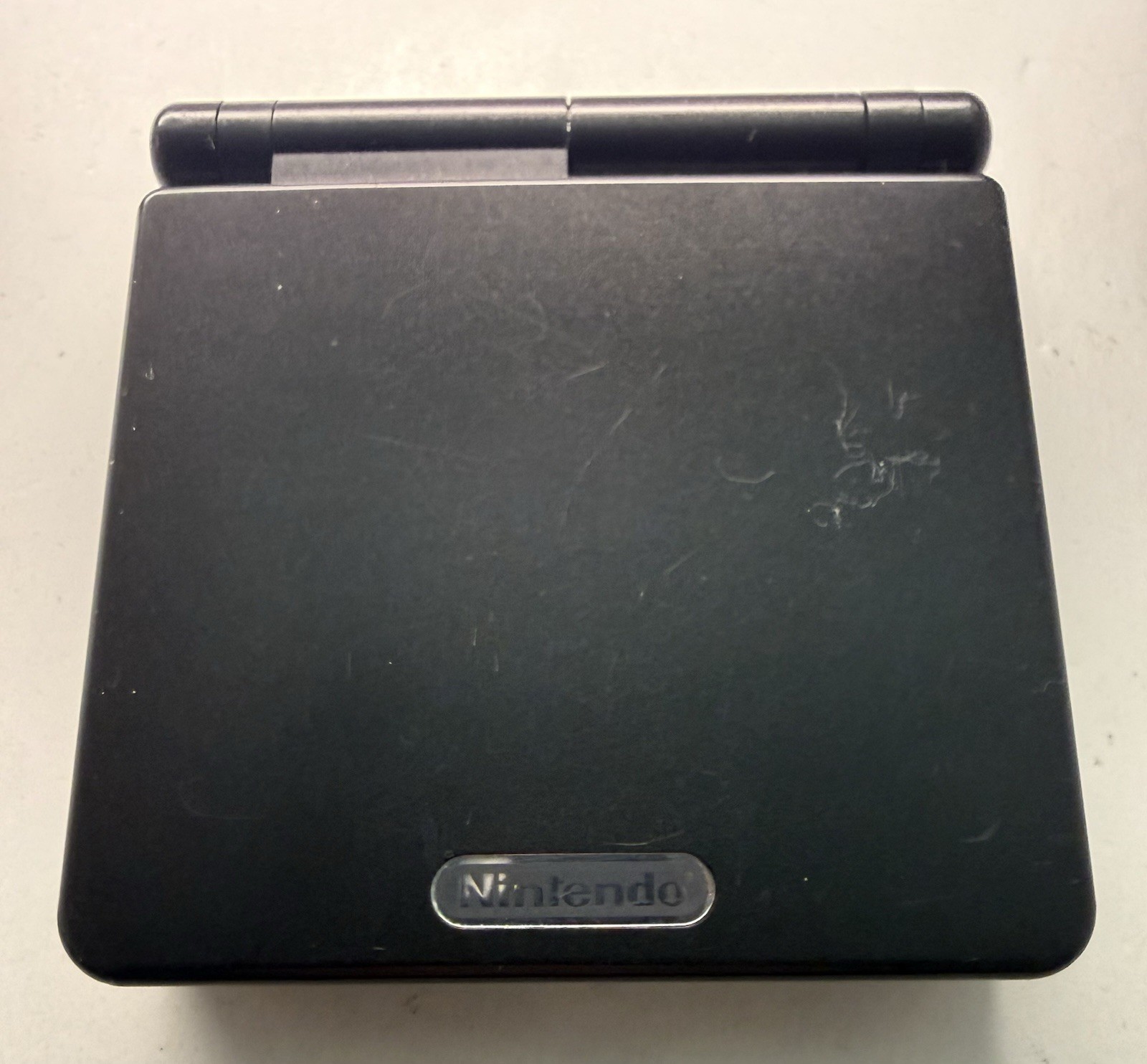 Nintendo Gameboy Advance SP Handheld System Onyx Black AGS-001 Excellent Shape
