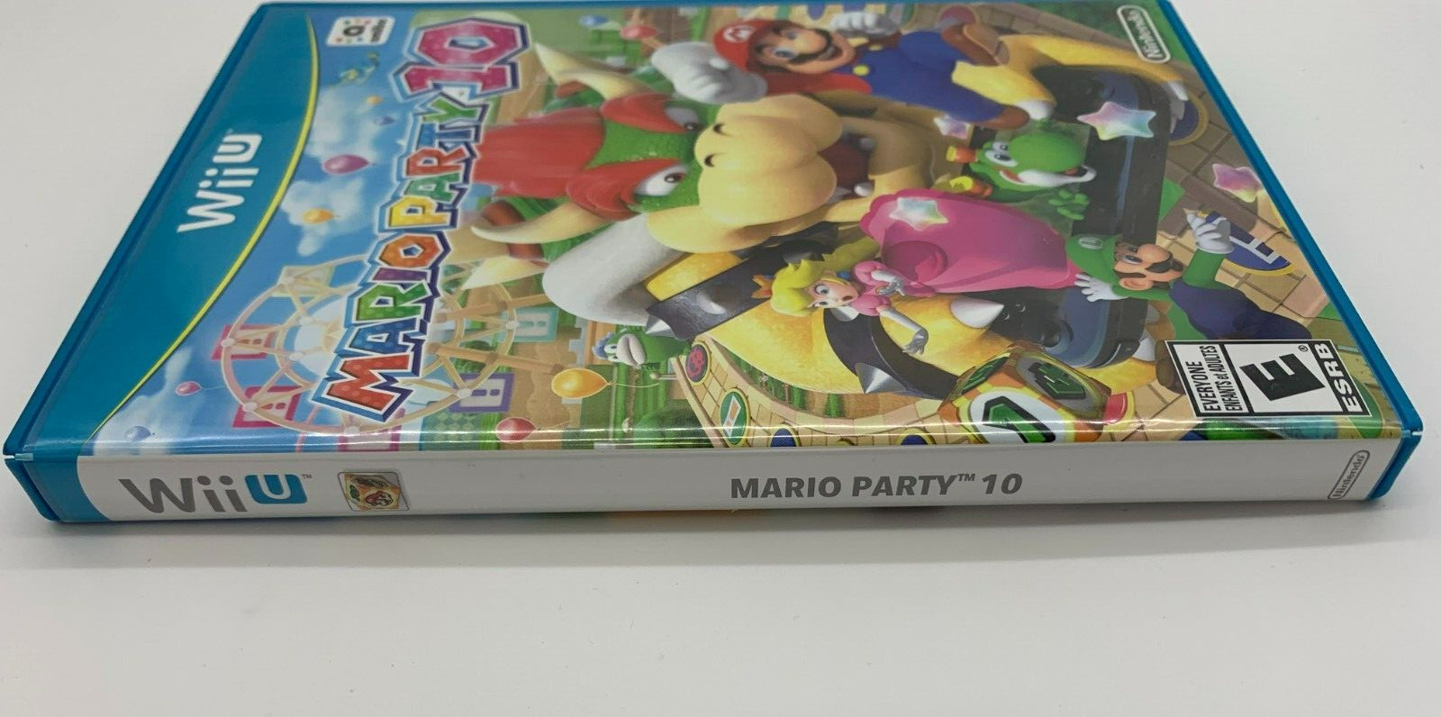 Mario Party 10 + Mario amiibo with Large Box (Wii U, 2015)