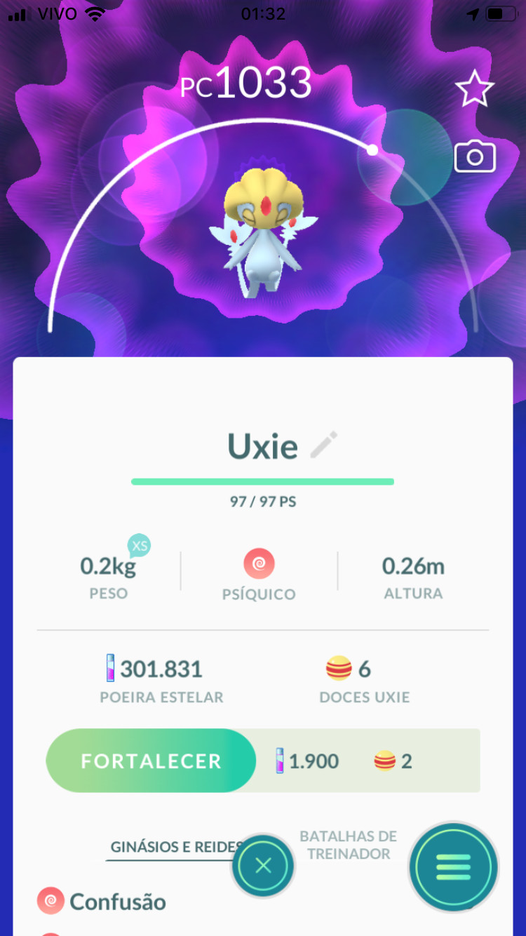 Pokemon TRADE – Uxie !! 30 Days Friendship Bonus !! Read the Description