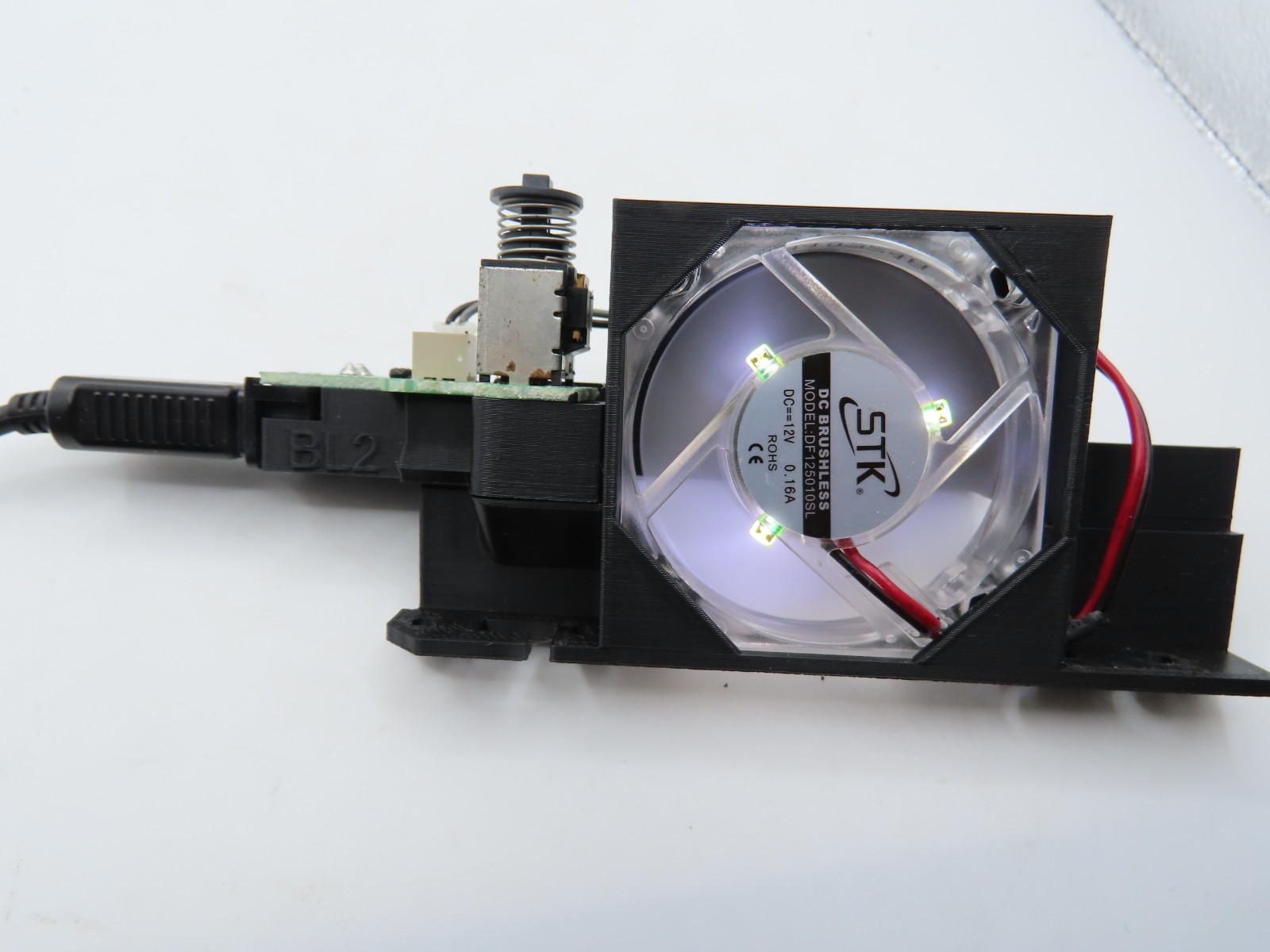 Nintendo GameCube WHITE LED Light Mod Modification Kit – Fan, main LED and ports
