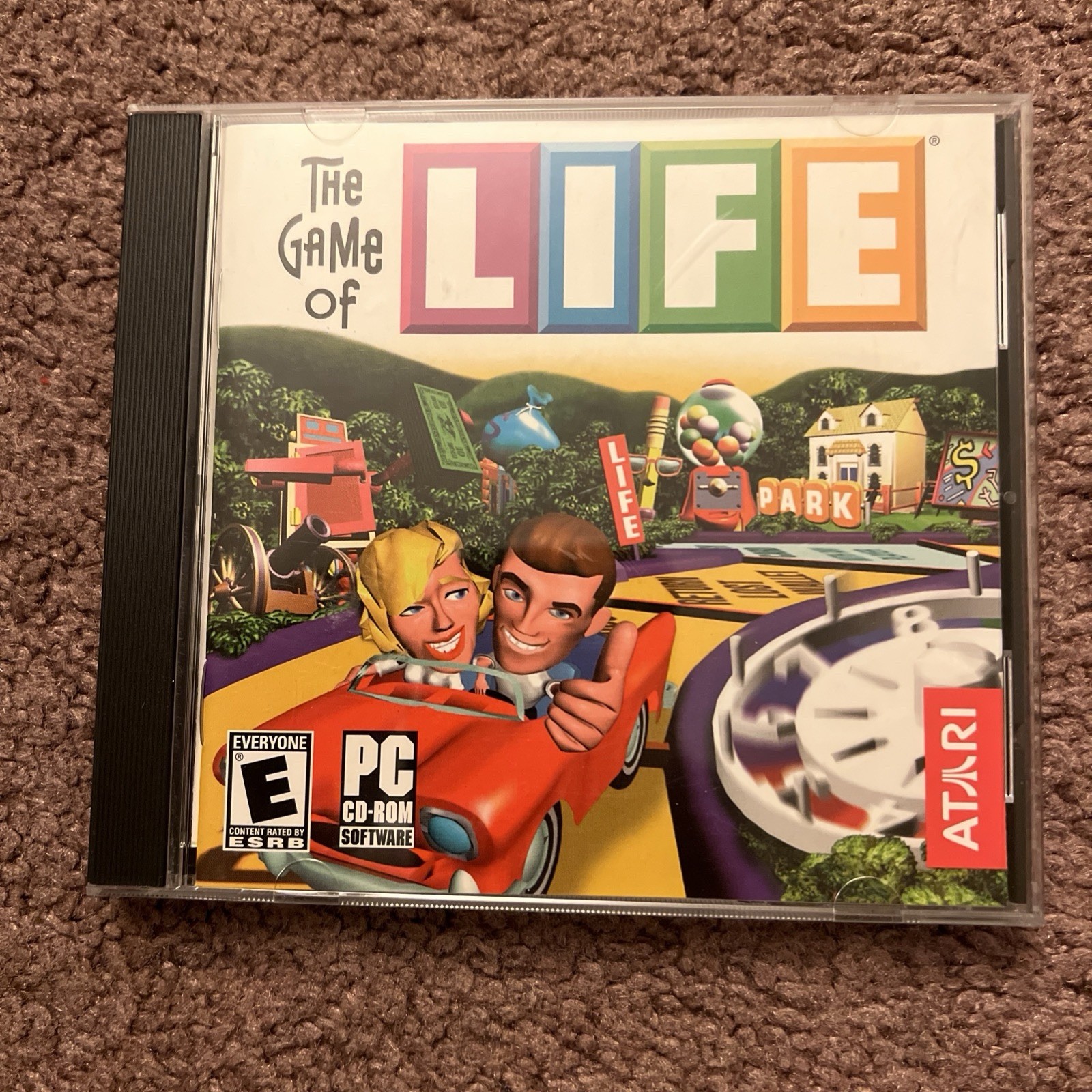 The Game of Life PC CD-ROM Game and Manual 1998 Hasbro Interactive