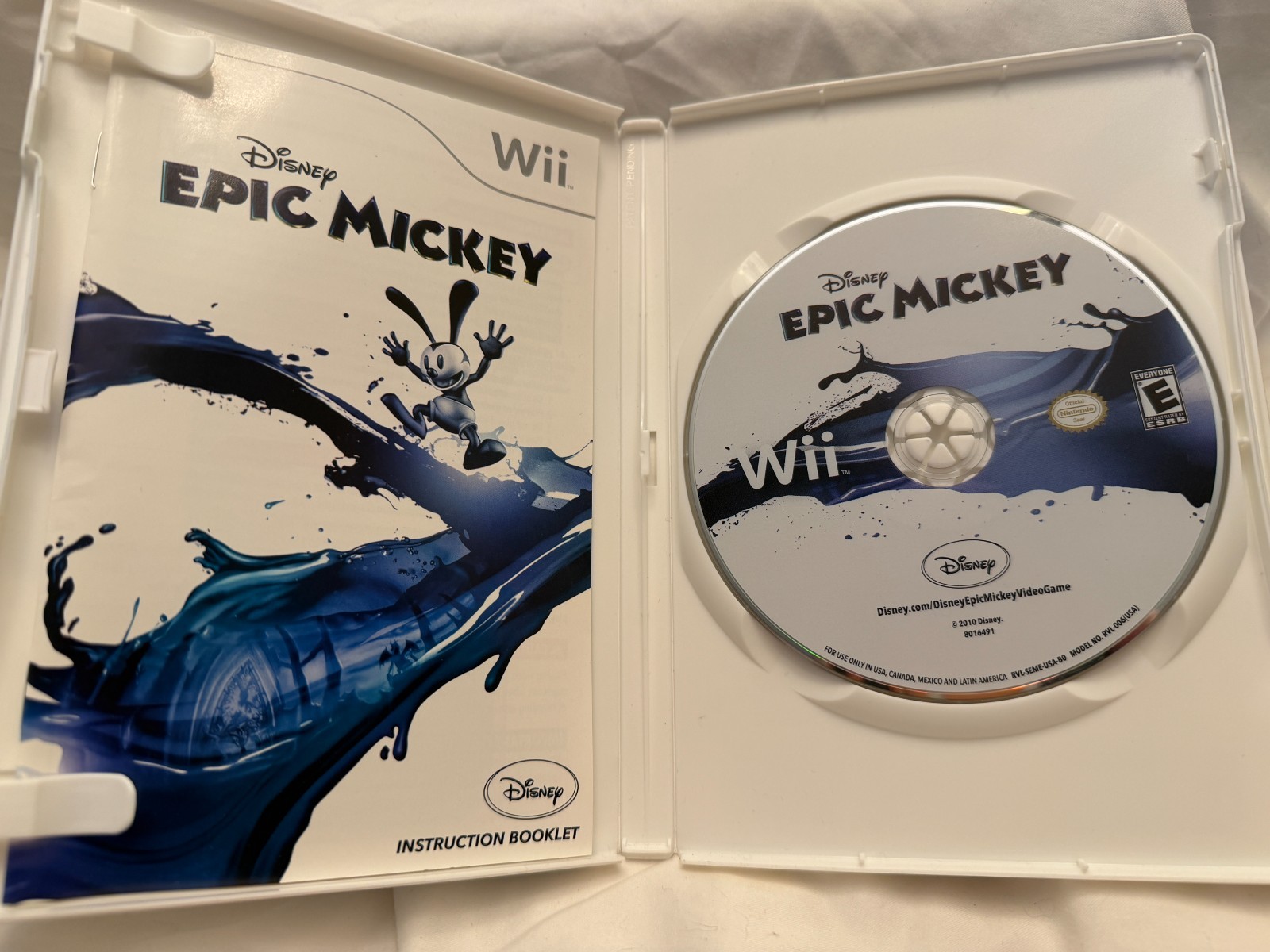 Epic Mickey Collectors Edition – Nintendo Wii cib