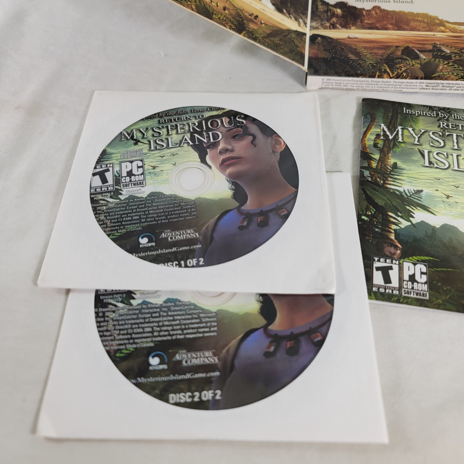 Return to Mysterious Island PC Game The Adventure Company 2004