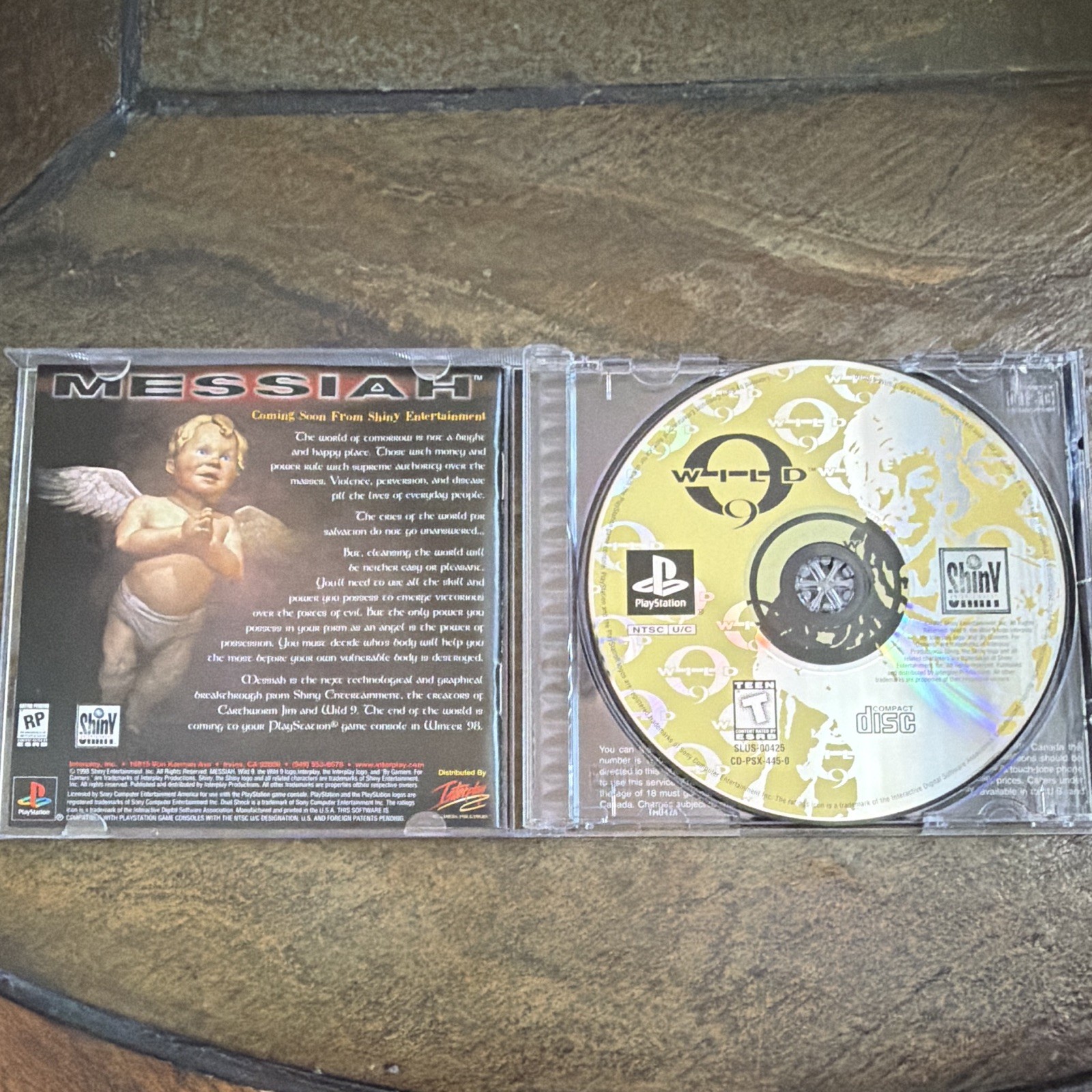 Wild 9 PS1 Manual Included CIB