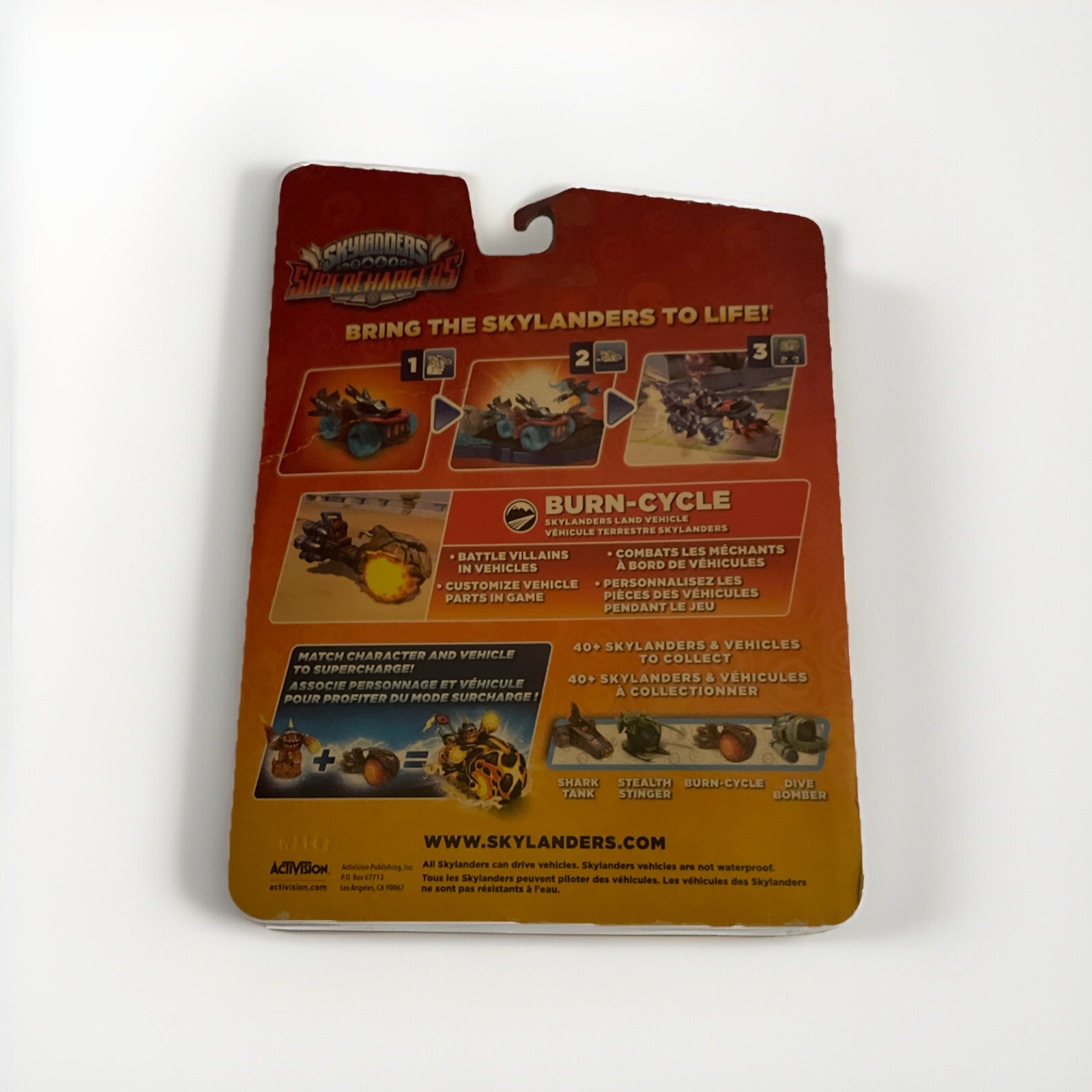 Skylanders Superchargers BURN-CYCLE Land Vehicle Pack Brand New In Package NIP