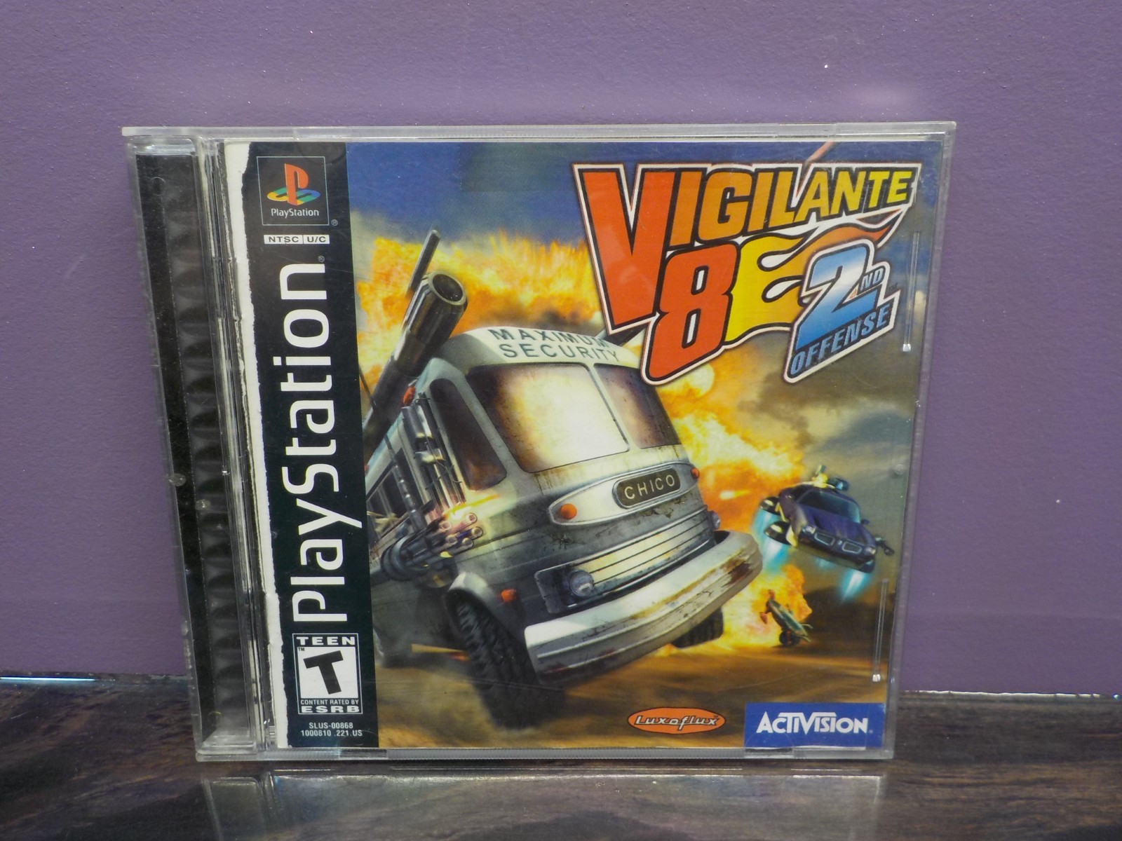 Vigilante 8 – Sony Playstation Tested Authentic