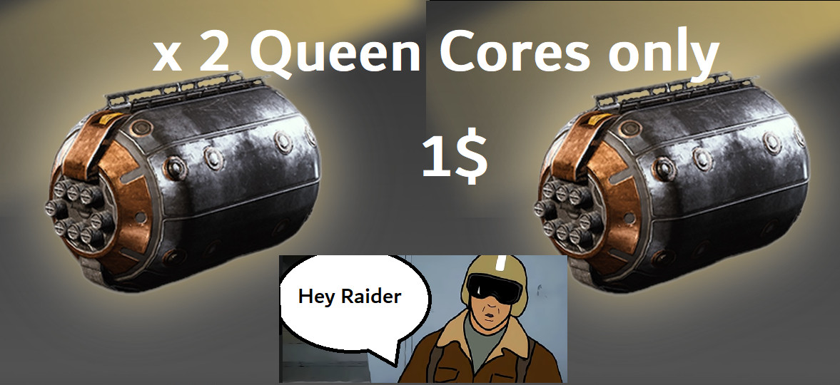 Arc Raiders Crafting Material – x2 QUEEN REACTORS Golden Core – FAST DELIVERY