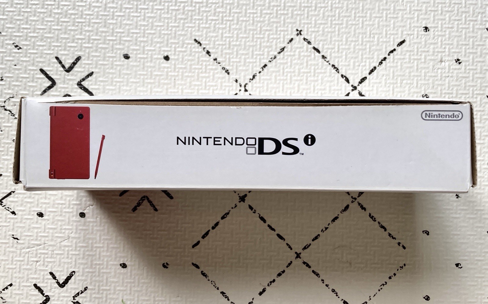 CIB Nintendo DSi Launch Edition Matte Red Handheld System W/ ALL Wrapping!
