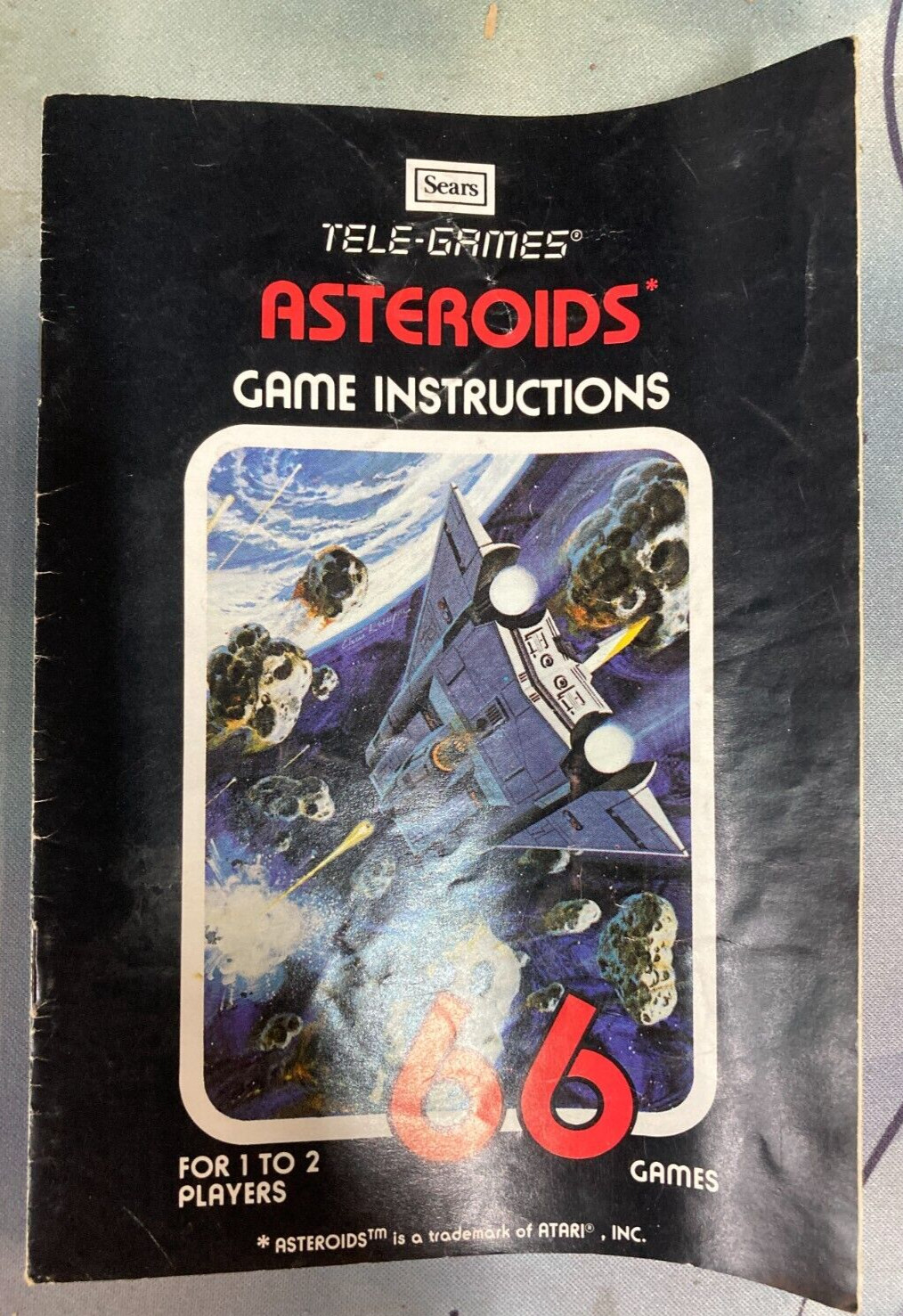 Asteroids Sears Red Variant, Circus Atari, Haunted House, Mouse Trap, and Combat