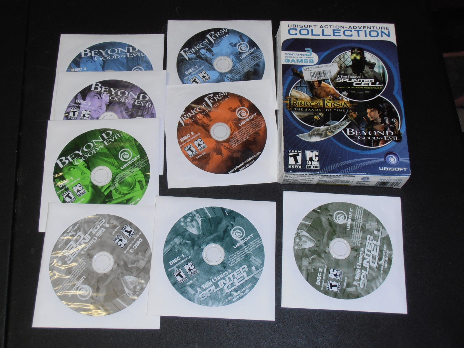 Ubisoft Action-Adventure Collection (PC, 2003)
