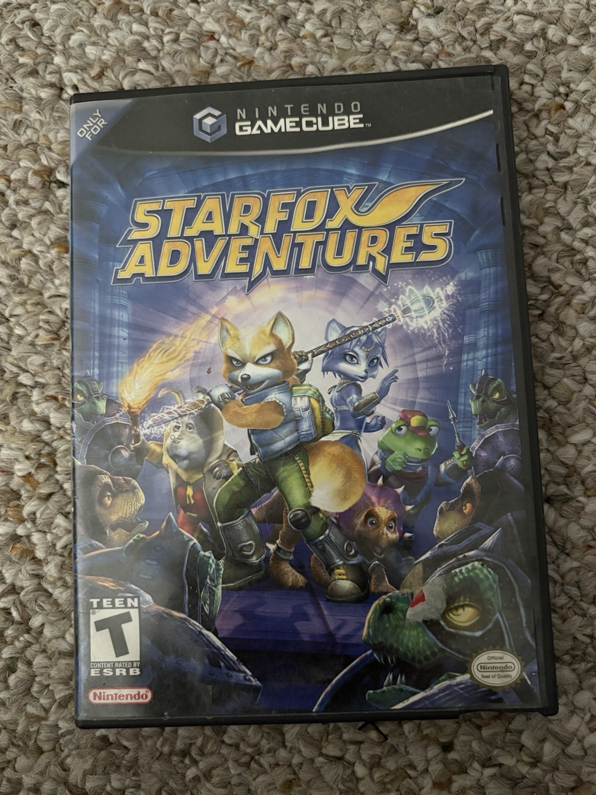 Starfox Adventures Nintendo GameCube Authentic With Case And Disc No Manual ⚡️