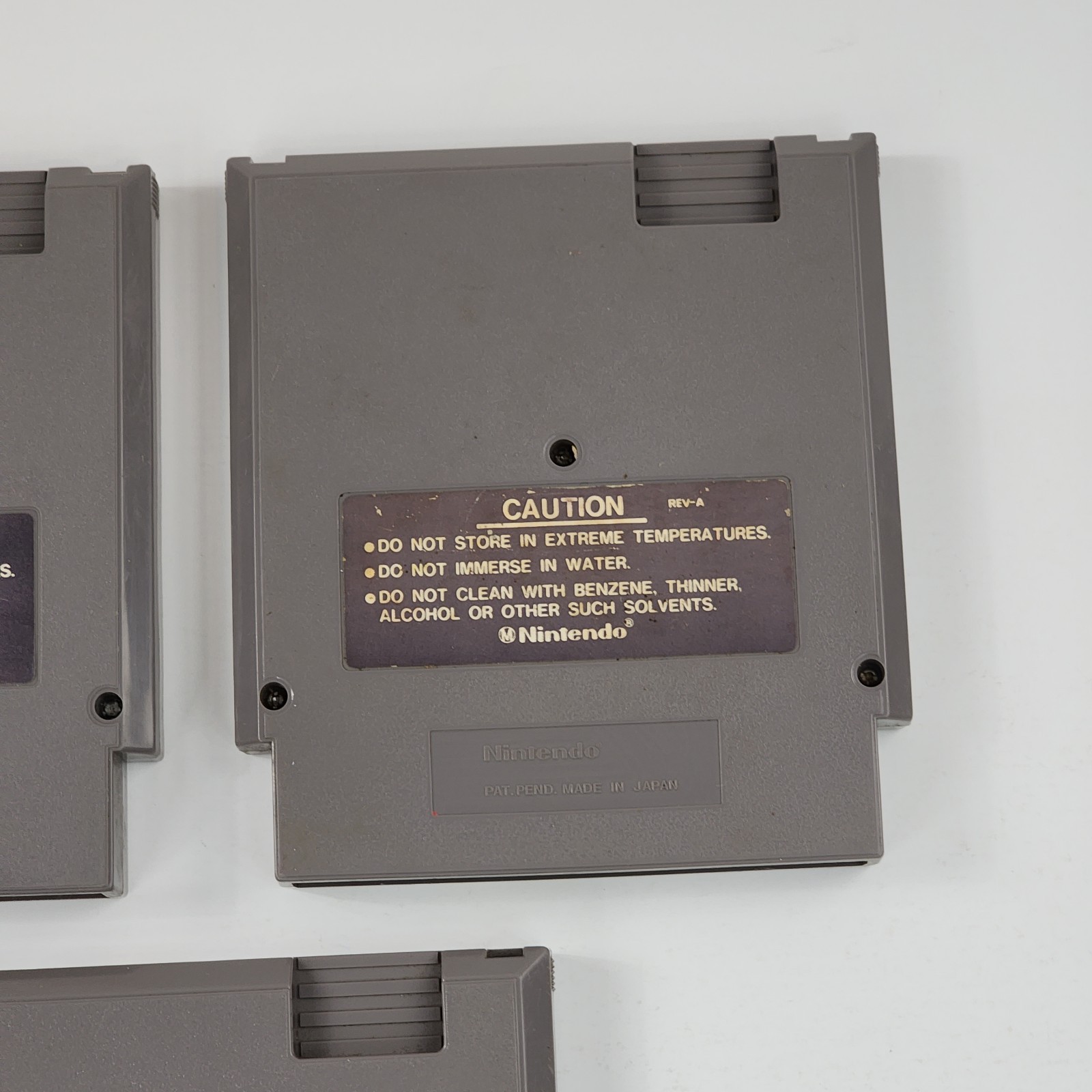 NES 3 Game Lot: Kung Fu – Golf – Gotcha The Sport (Nintendo, 1985) Tested