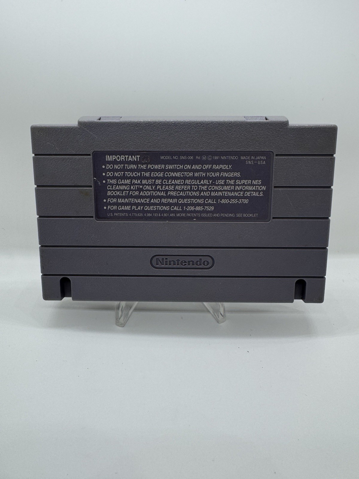 ActRaiser (Super Nintendo SNES, 1991) Tested Working Authentic