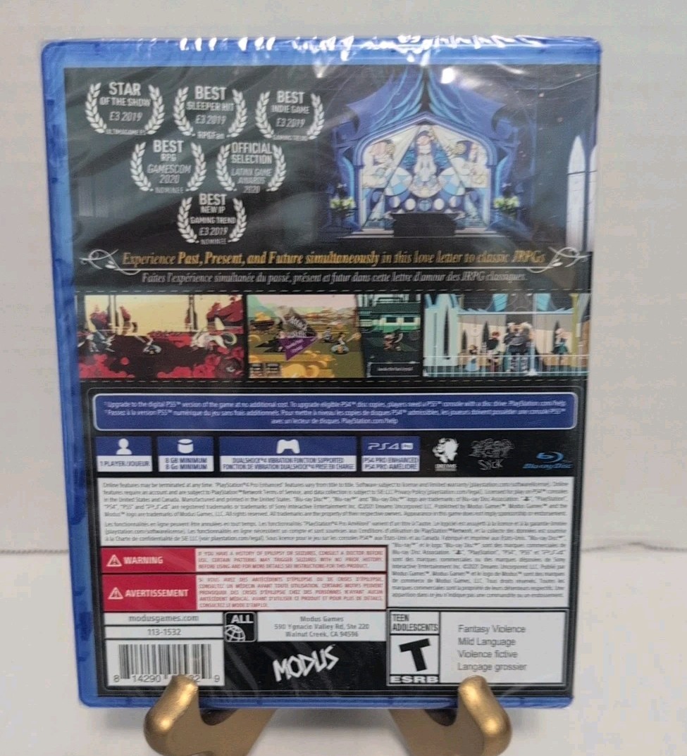 CrisTales PS4 (PS5 Upgrade Available) Cris Tales BRAND NEW FACTORY SEALED