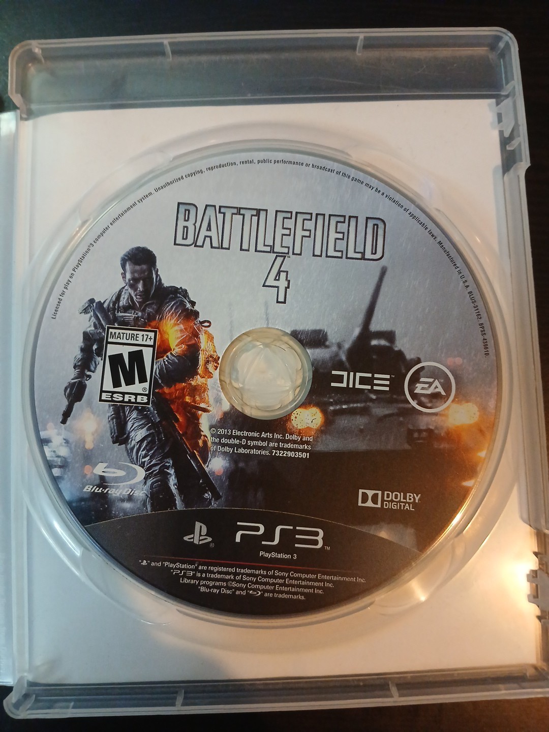 Battlefield 4 – PlayStation 3 PS3 – Action / Adventure Complete w/ Manual Tested