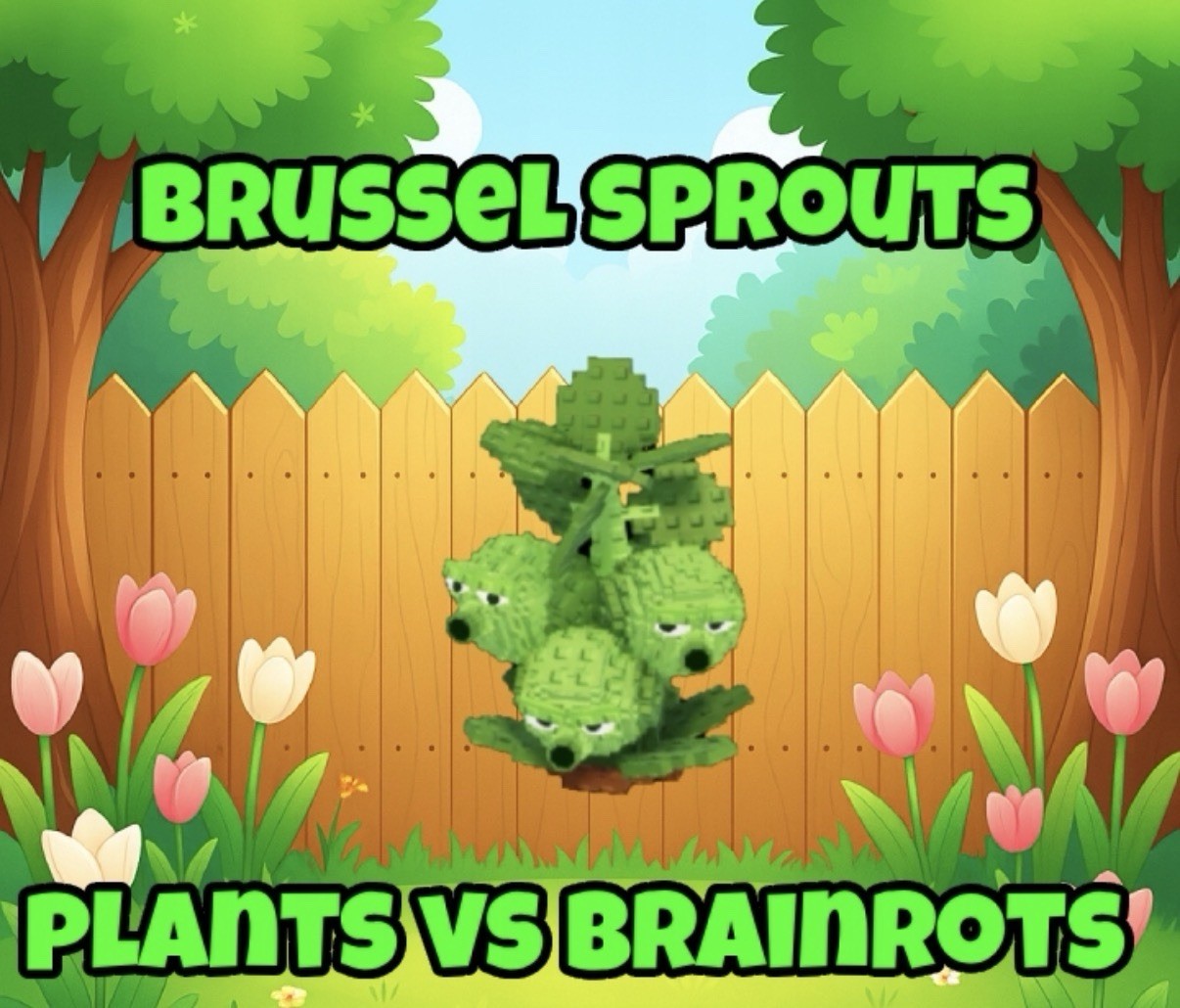 Brussel Sprouts 50/50 chance of mutation | random kg | Plants vs. Brainrots |