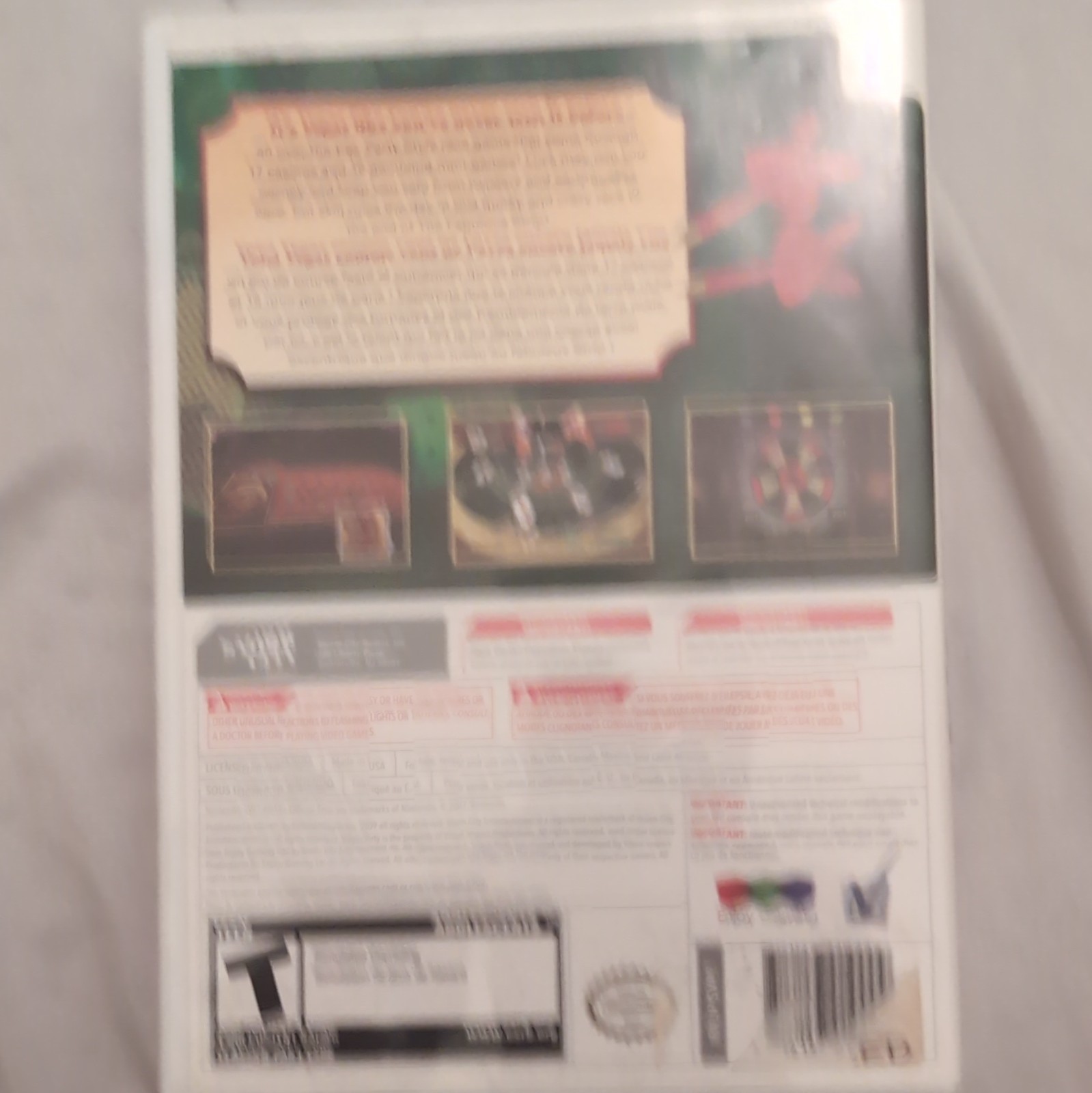 Storm City Games Vegas Party Nintendo Wii Game w/ Case & Manual 2009