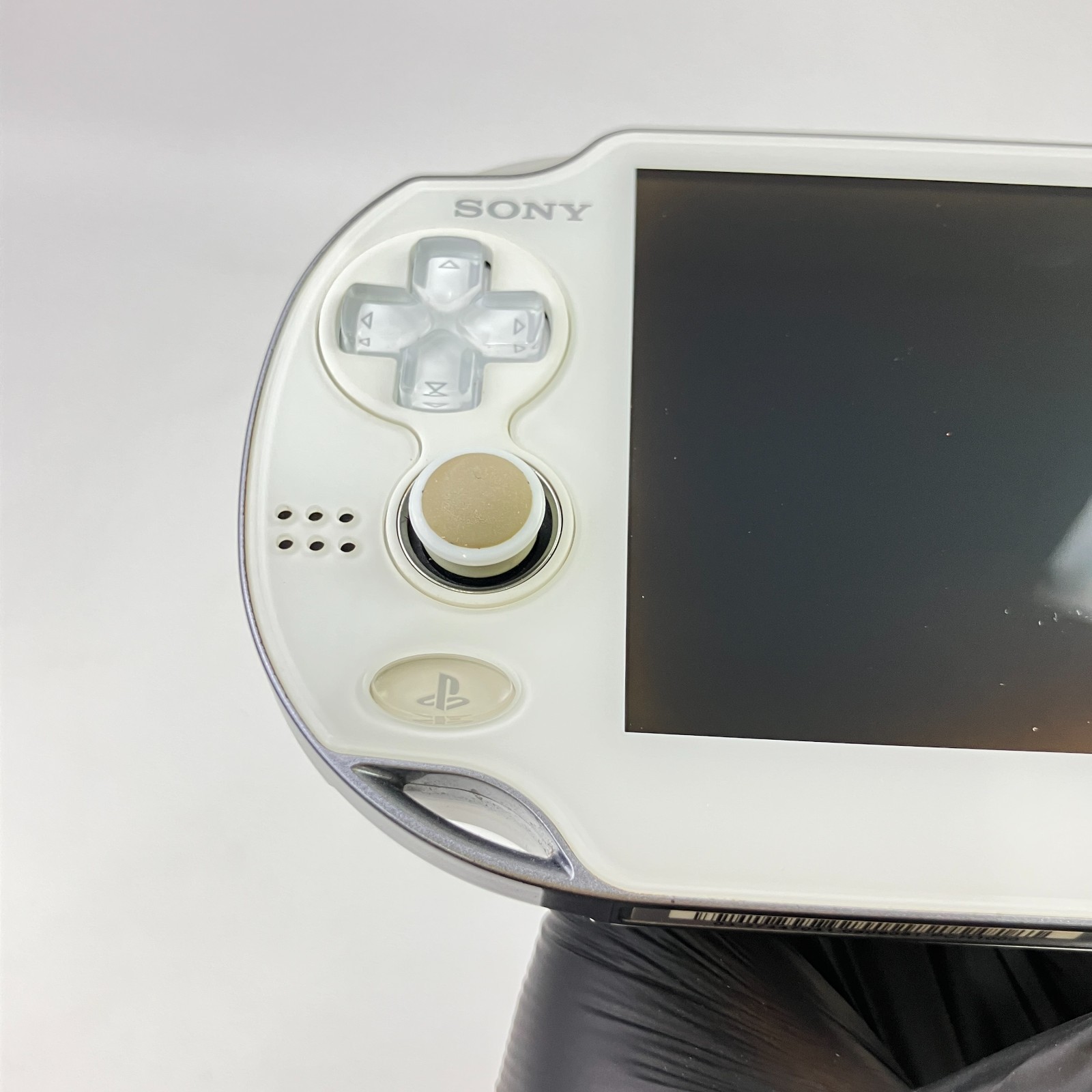 Refurbished PS Vita PCH-1000 Sony PlayStation Crystal White Console Only Works 4