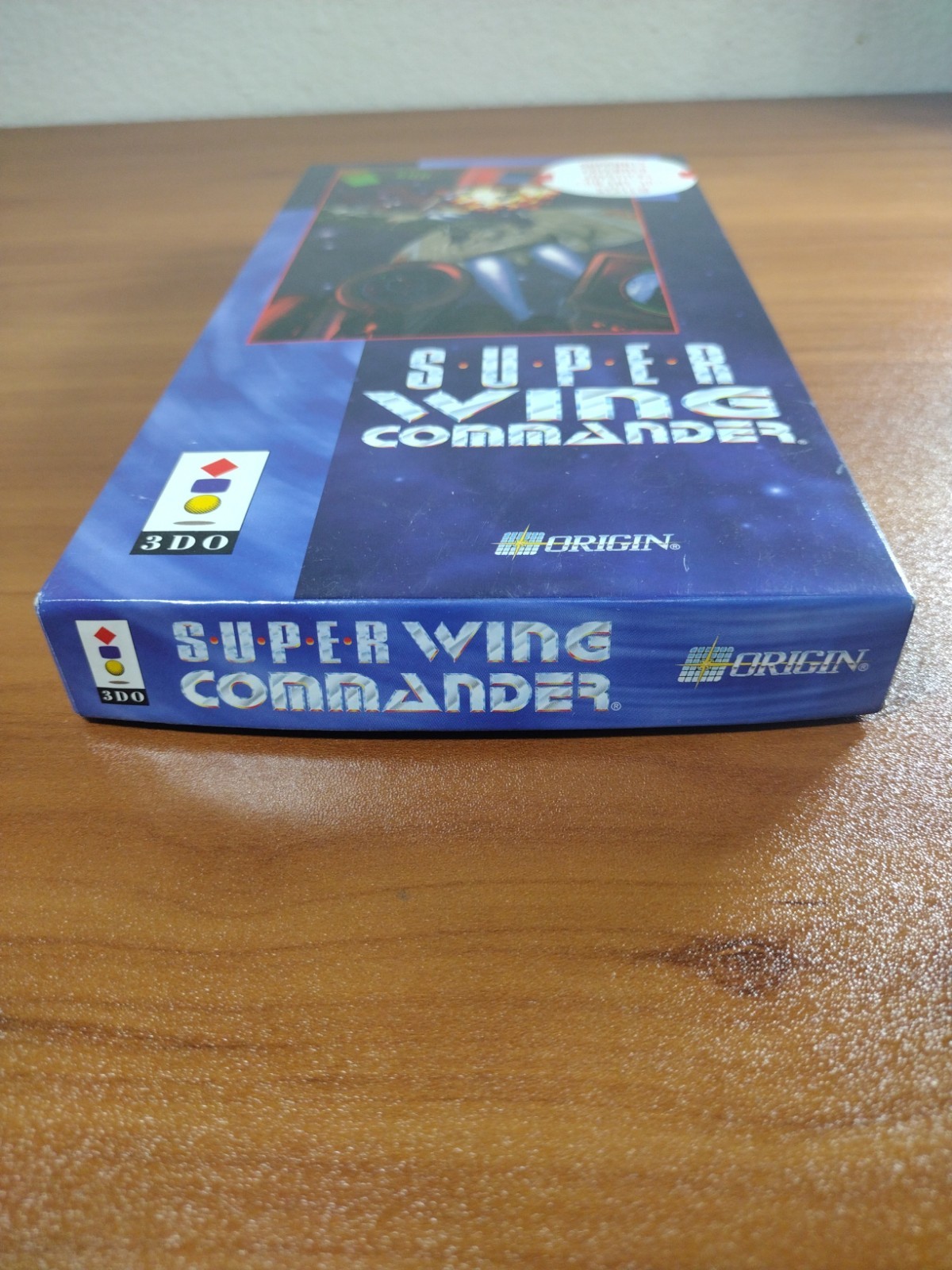 Super Wing Commander (3DO, 1994) Long Box + Manual & Jewel Case (No Disc) NM Box