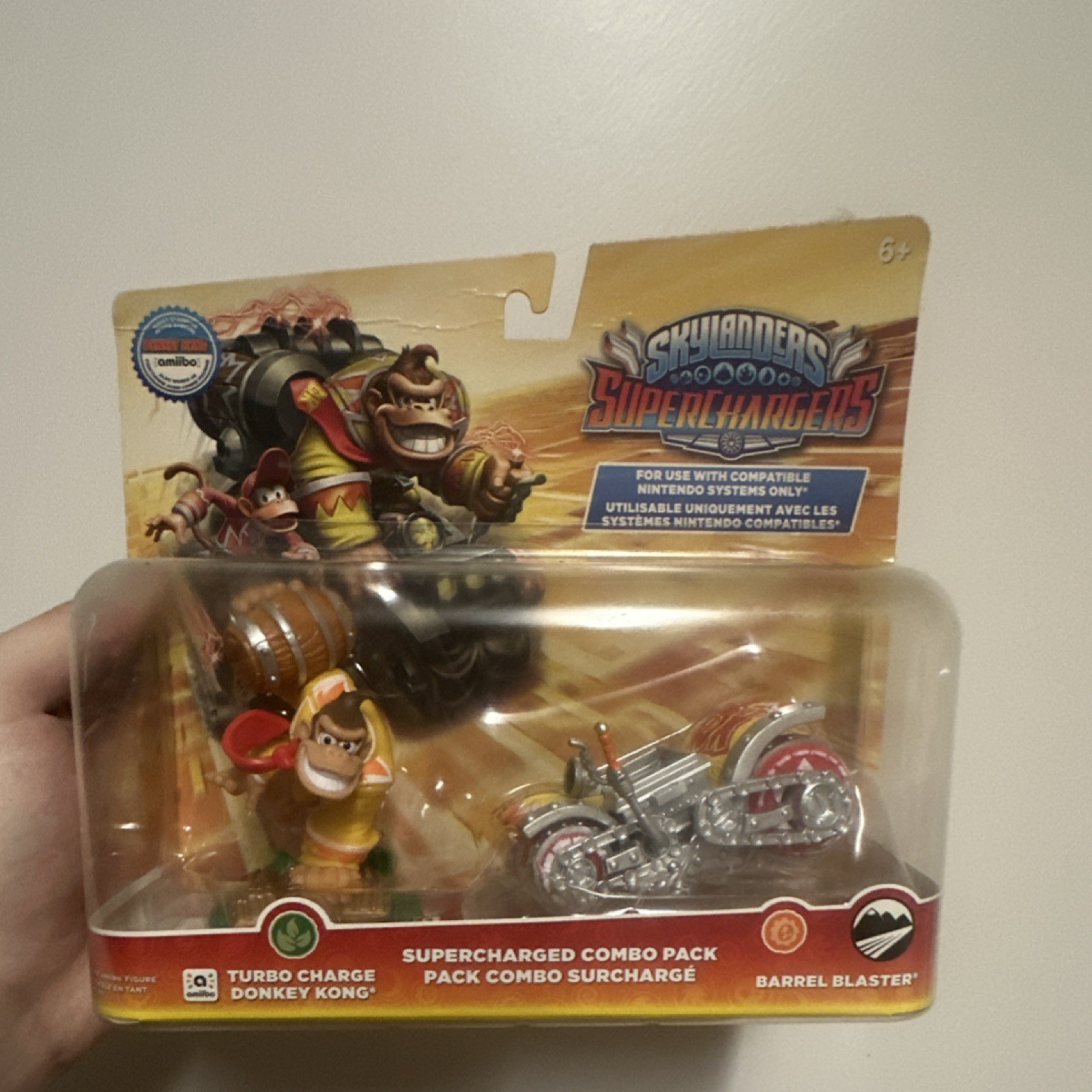 Activision Skylanders Superchargers Donkey Kong Turbo Charge Barrel Blaster