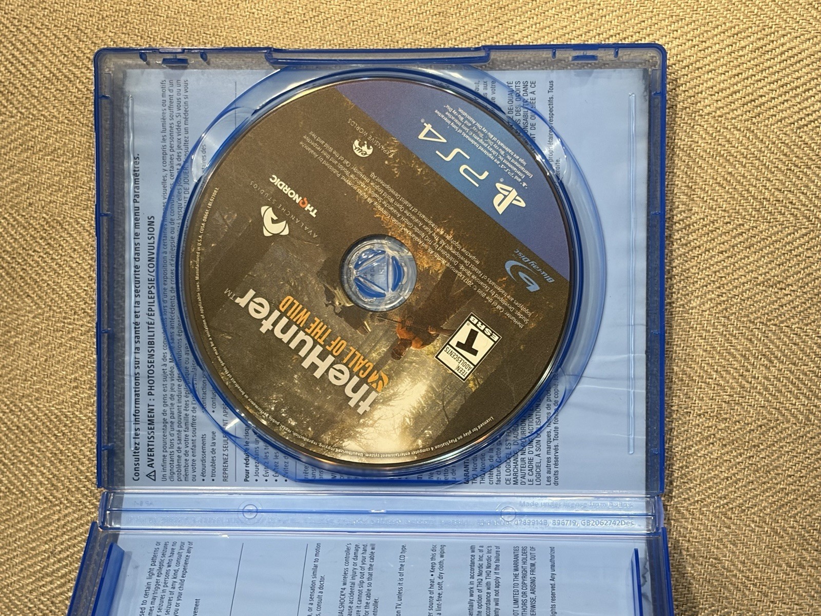 theHunter: Call of the Wild PS4 THQ Nordic T Teen Online Multiplayer 2017