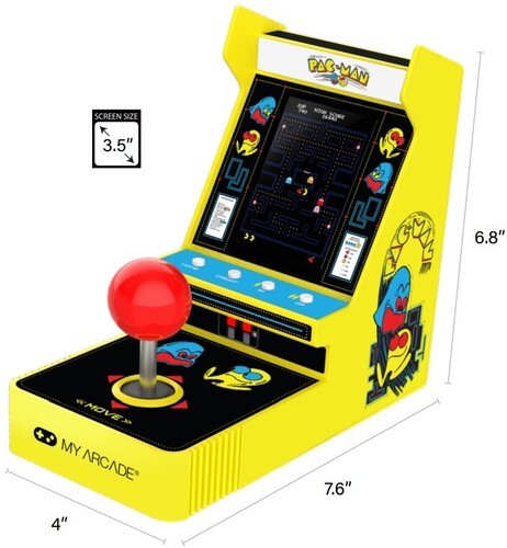 MyArcade DGUNL-7073 Joystick Player Pac-Man Portable Retro Arcade [New ]