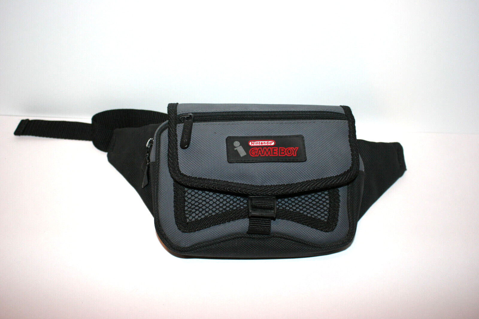 VTG Nintendo Gameboy Gray Black Travel Fanny Pack Carrying Case