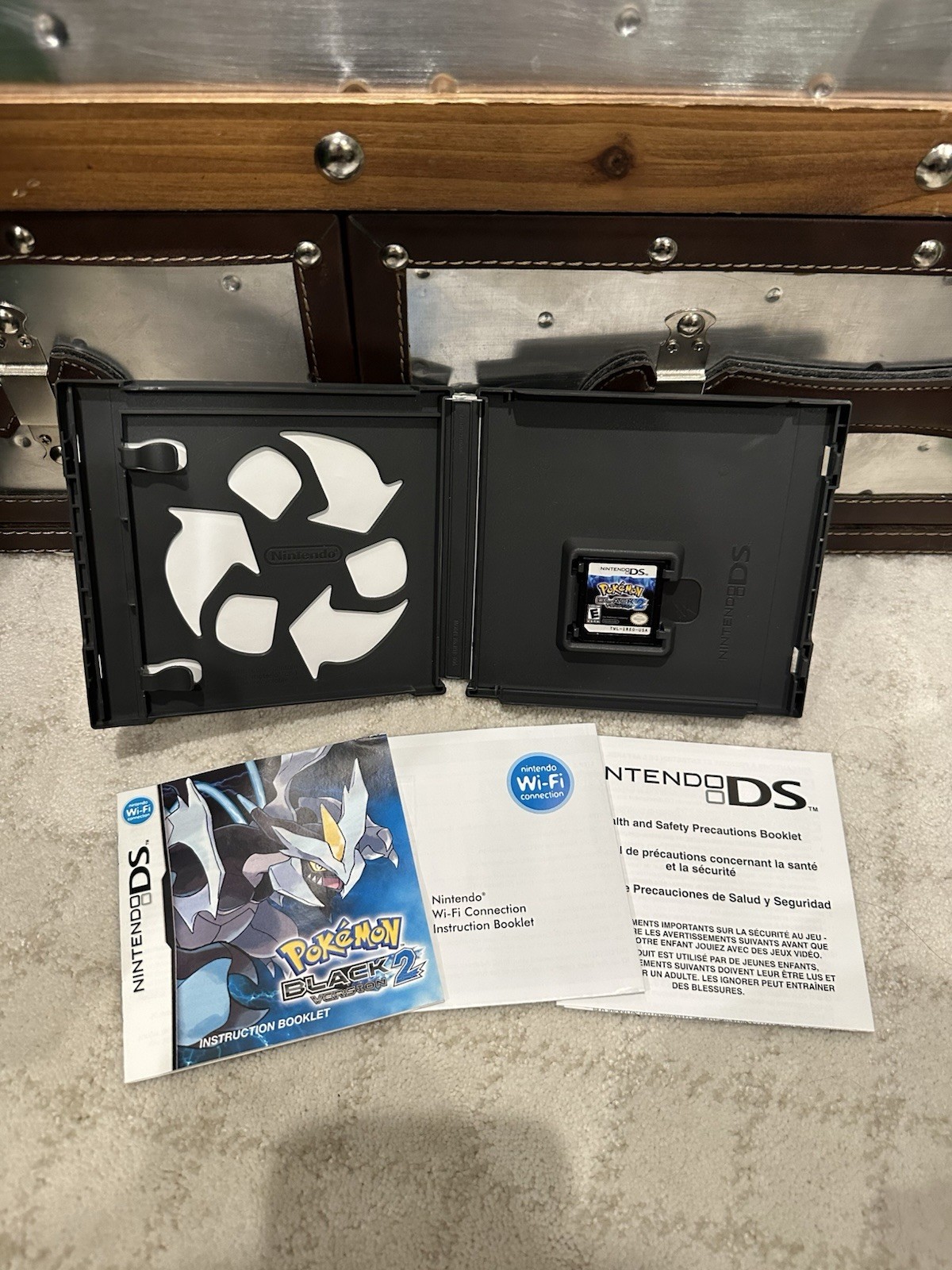 Pokémon Black Version 2 (Nintendo DS, 2012) Complete CIB Tested Authentic