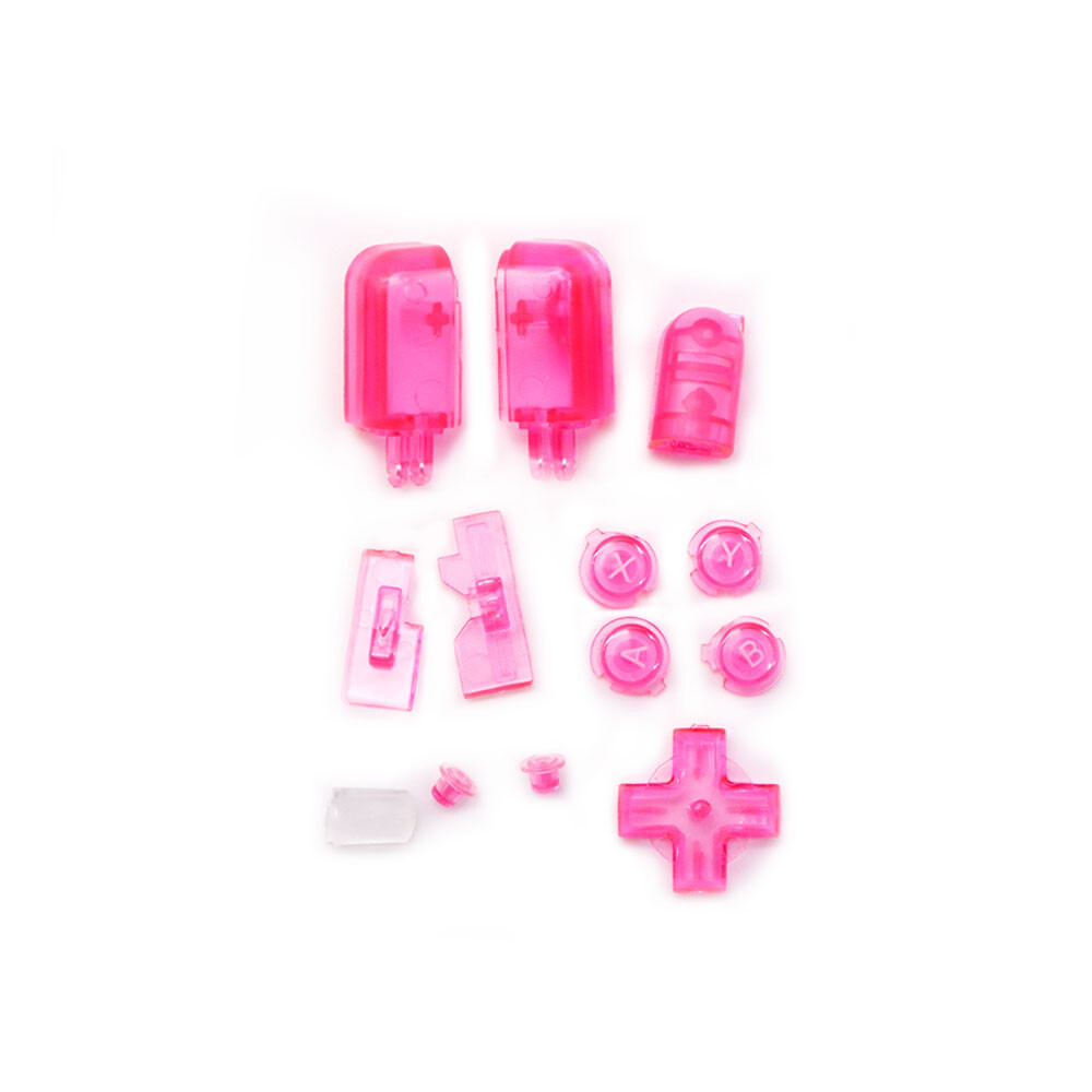NEW ABXY L R D Pad Cross Button Full Buttons Set Replacement For NDSL Console