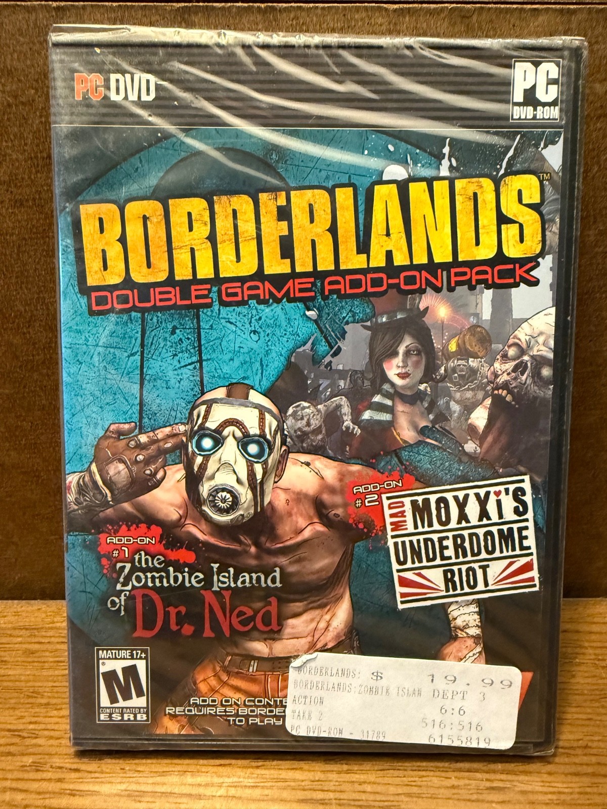 Borderlands Add-On Pack The Zombie Island of Dr. Ned/ Mad Moxxi’s Underdome Riot