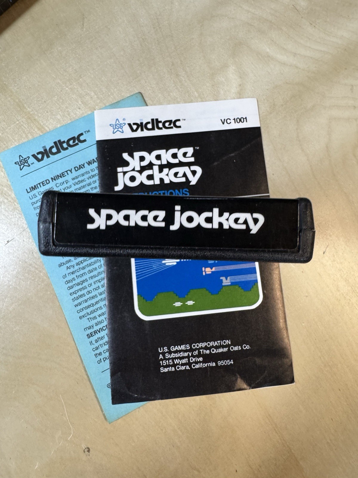 Atari 2600 Space Jockey – Towering Infernal – Sneak’n Peek – 3 Games – All CIB