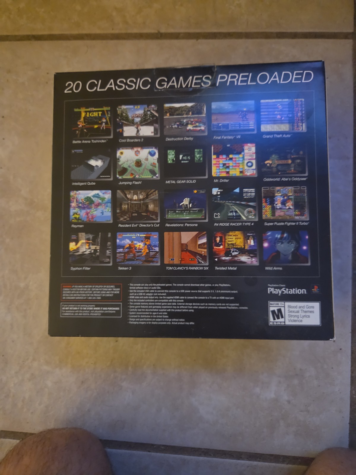 Brand New Sony PlayStation Classic Gray Console (3003868)