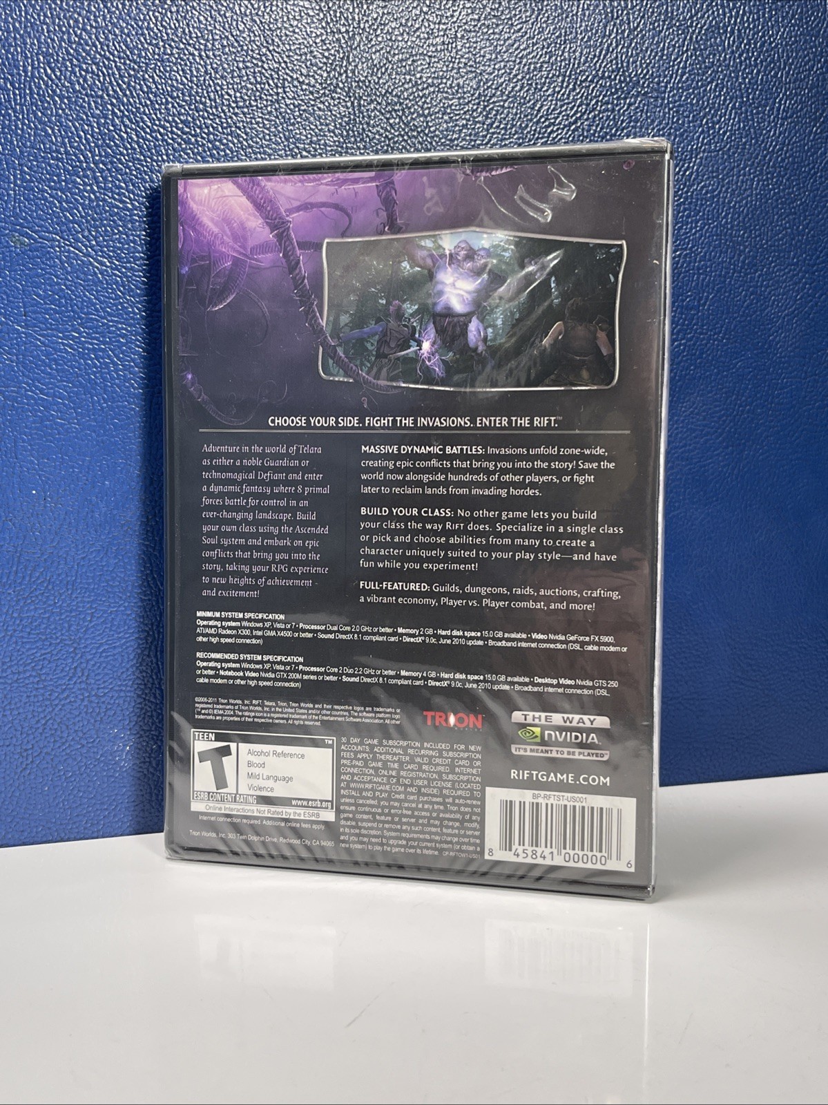 Rift (PC, 2011) Brand New Factory Sealed Free Fast Shipping With Slipcover