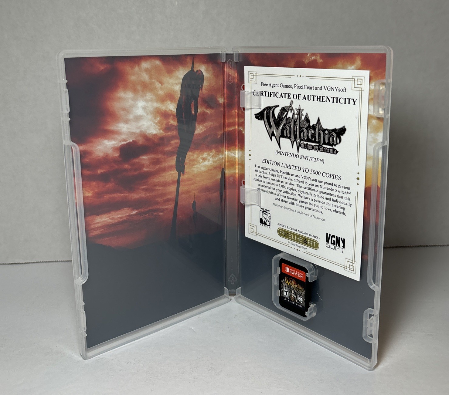 Wallachia: Reign of Dracula (Nintendo Switch, 2020) – RARE Limited Edition /5000