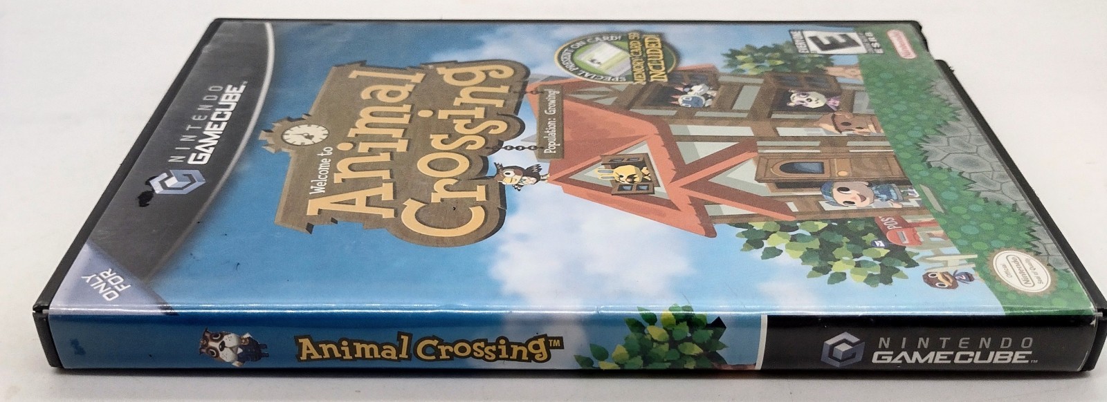 Animal Crossing Nintendo GameCube Complete In Box W/ Manual Memory Card