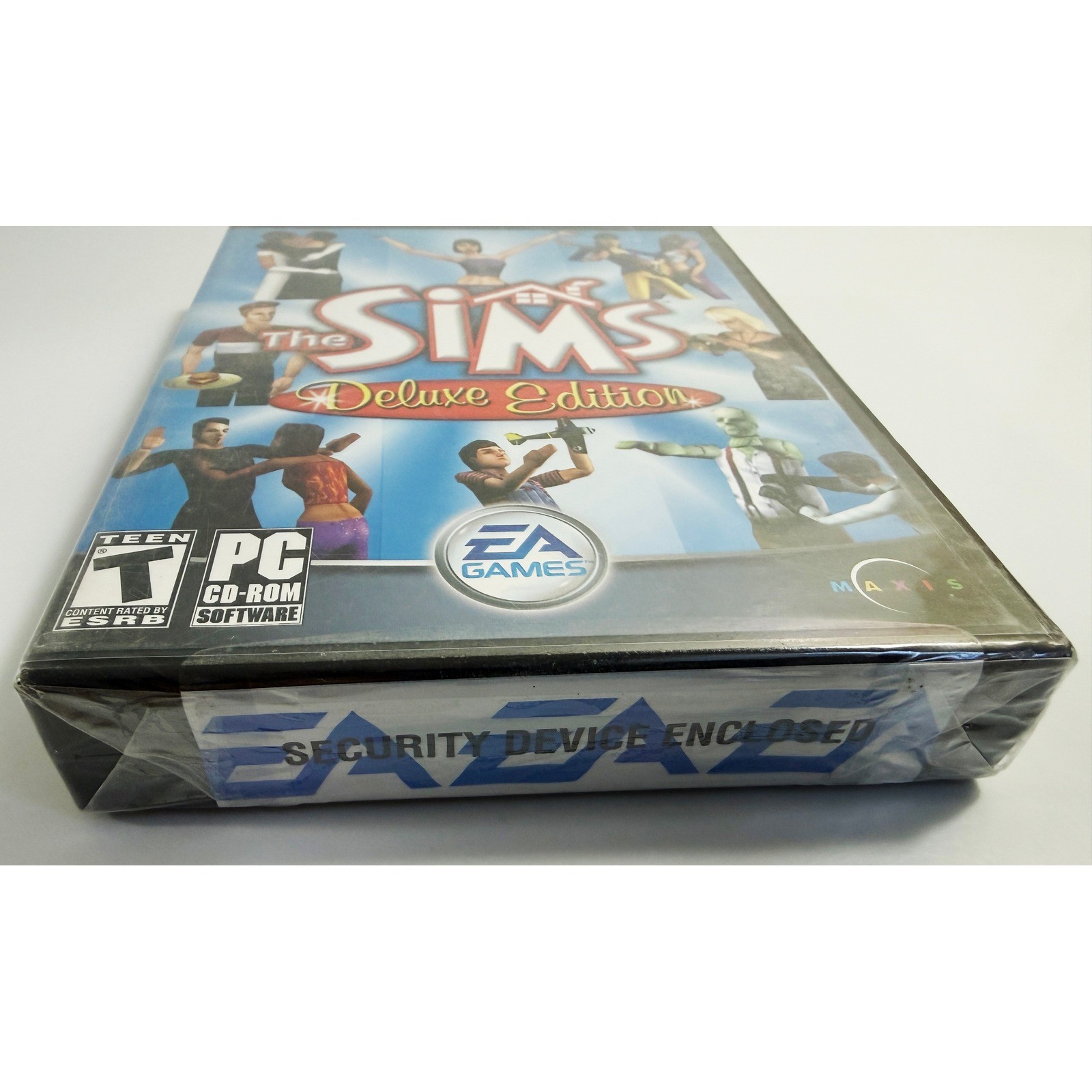 EA Games The Sims Deluxe Edition PC CD-ROM New Blue Life Simulation Game