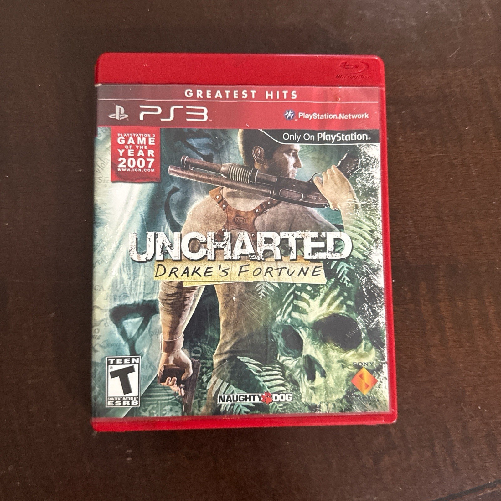 UNCHARTED DRAKE’S FORTUNE Greatest Hits PLAYSTATION 3 PS3 COMPLETE CIB