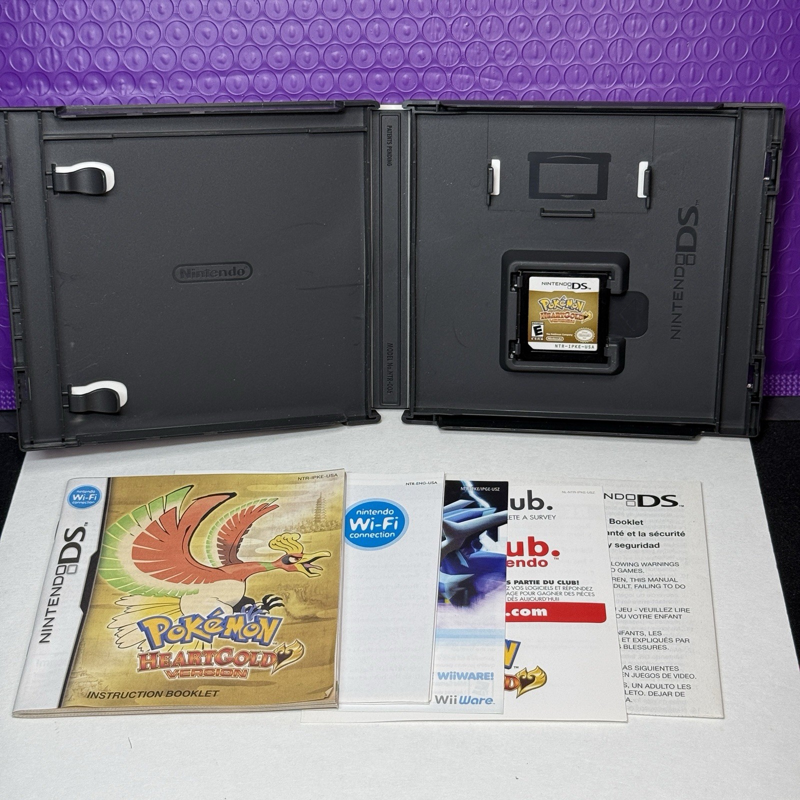 Pokemon Heart Gold Version [Nintendo DS – Authentic] CIB Complete Heartgold